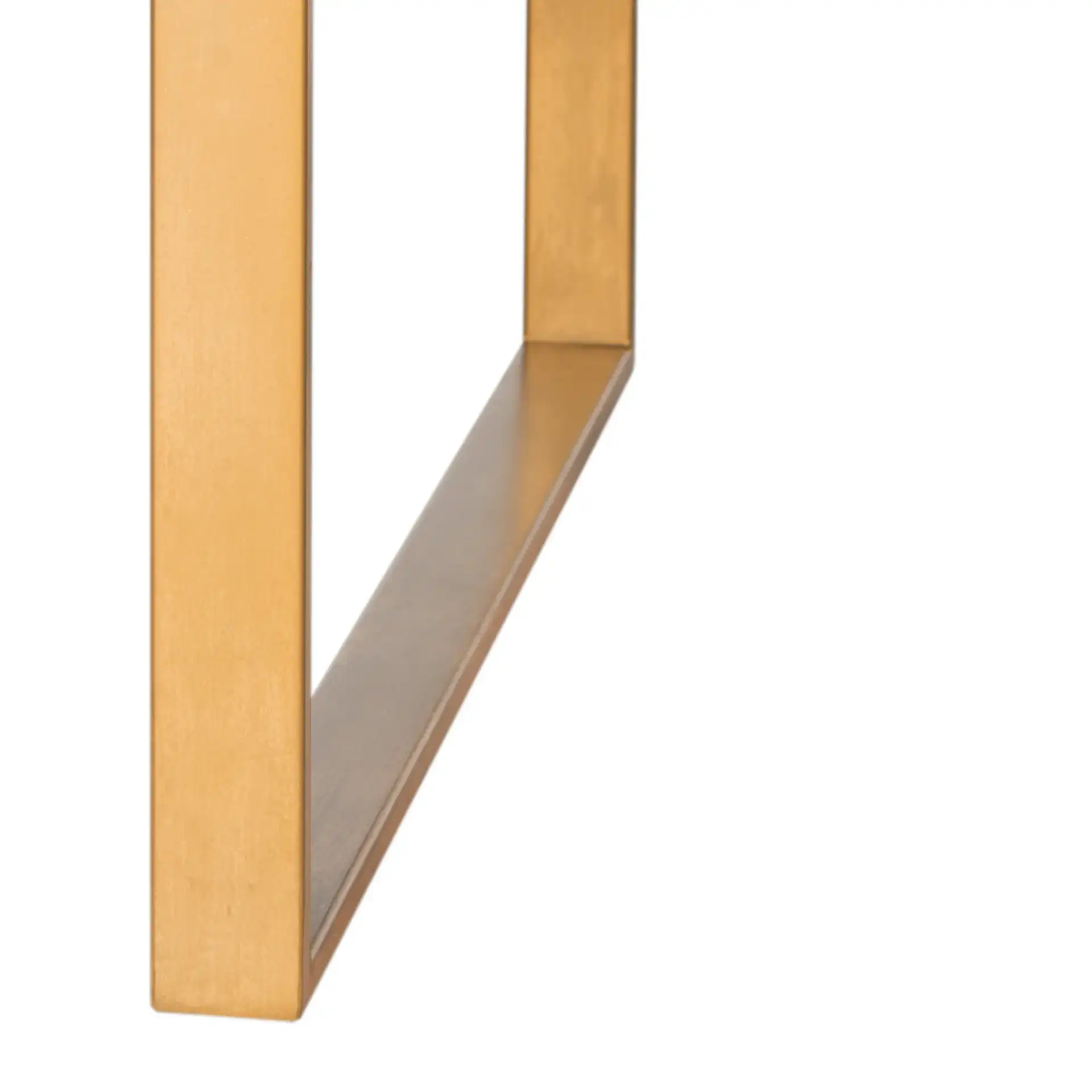 Millie Loft Bench in Navy Blue / Gold, detail view
