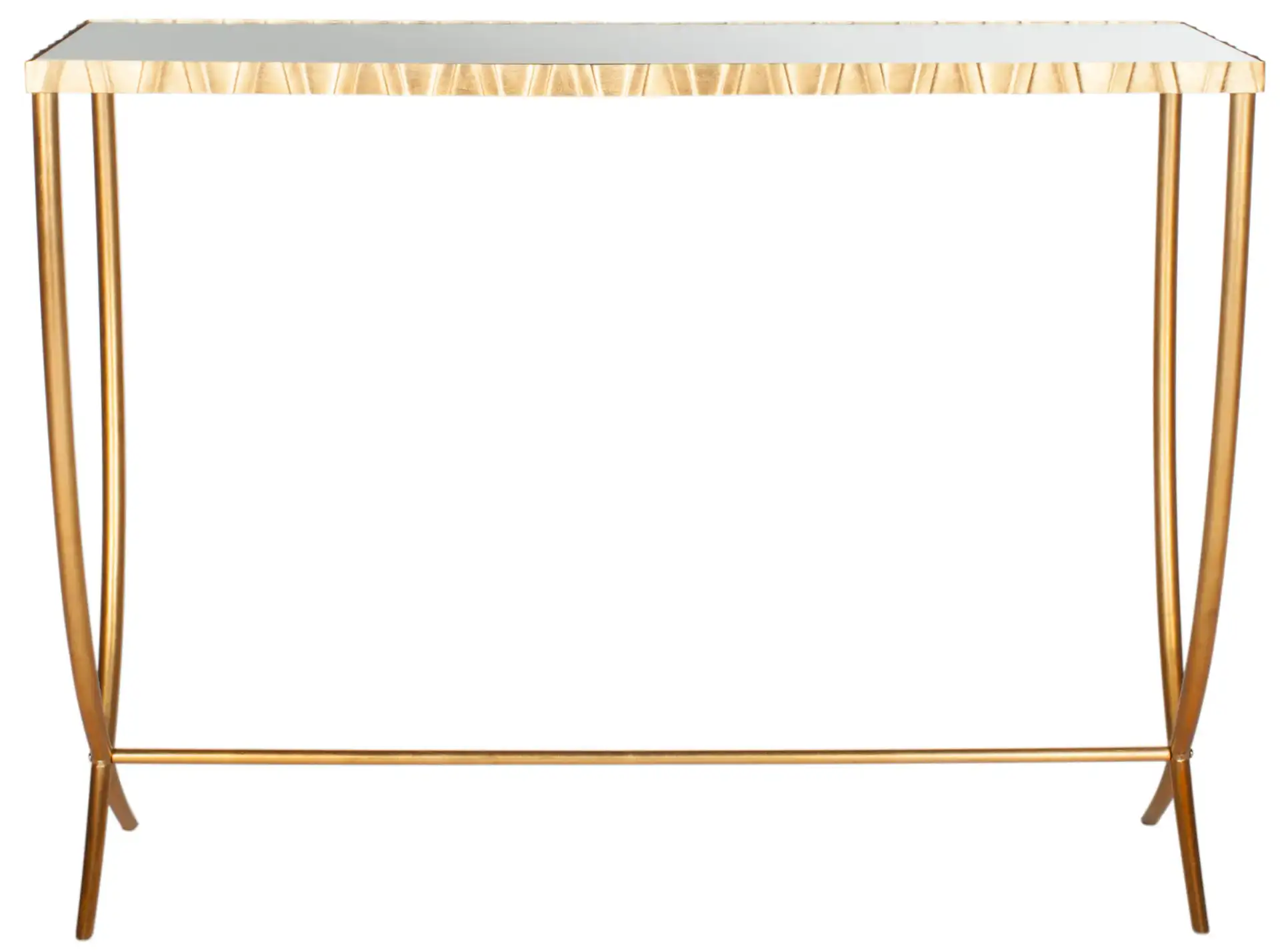 Princess Console Table in Gold / Mirror