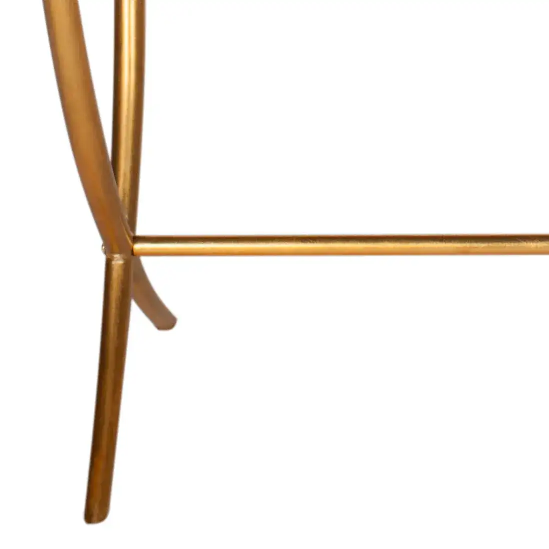 Princess Console Table in Gold / Mirror, detail view