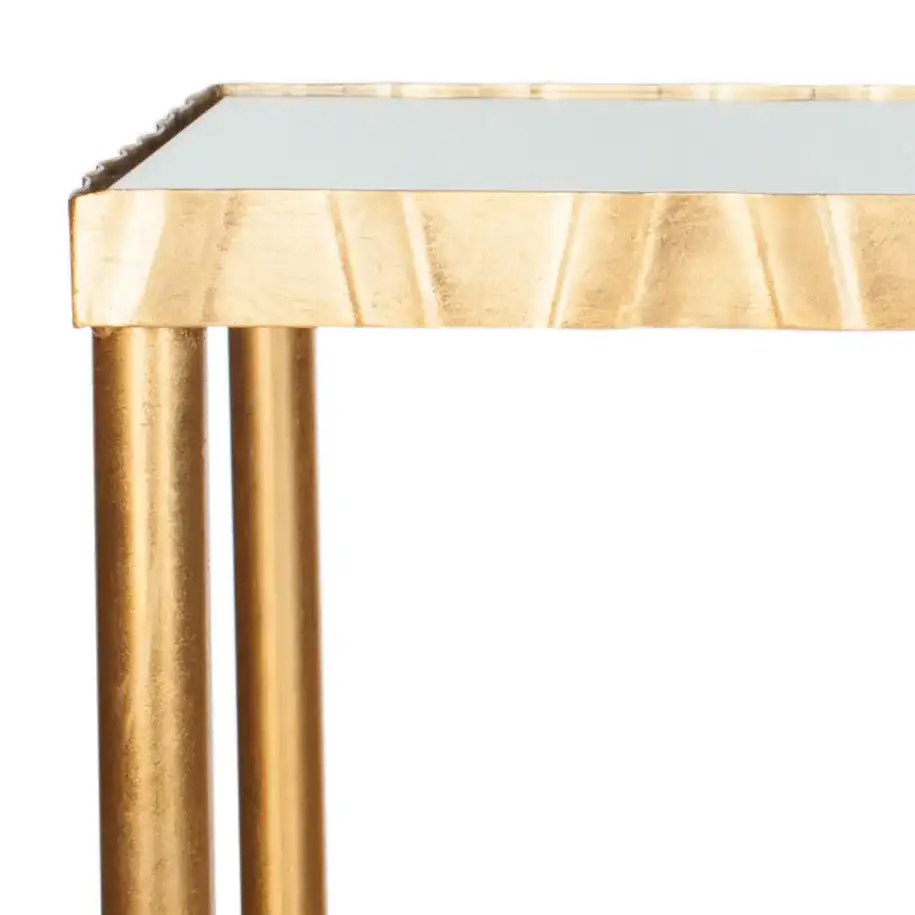 Princess Console Table in Gold / Mirror, detail view