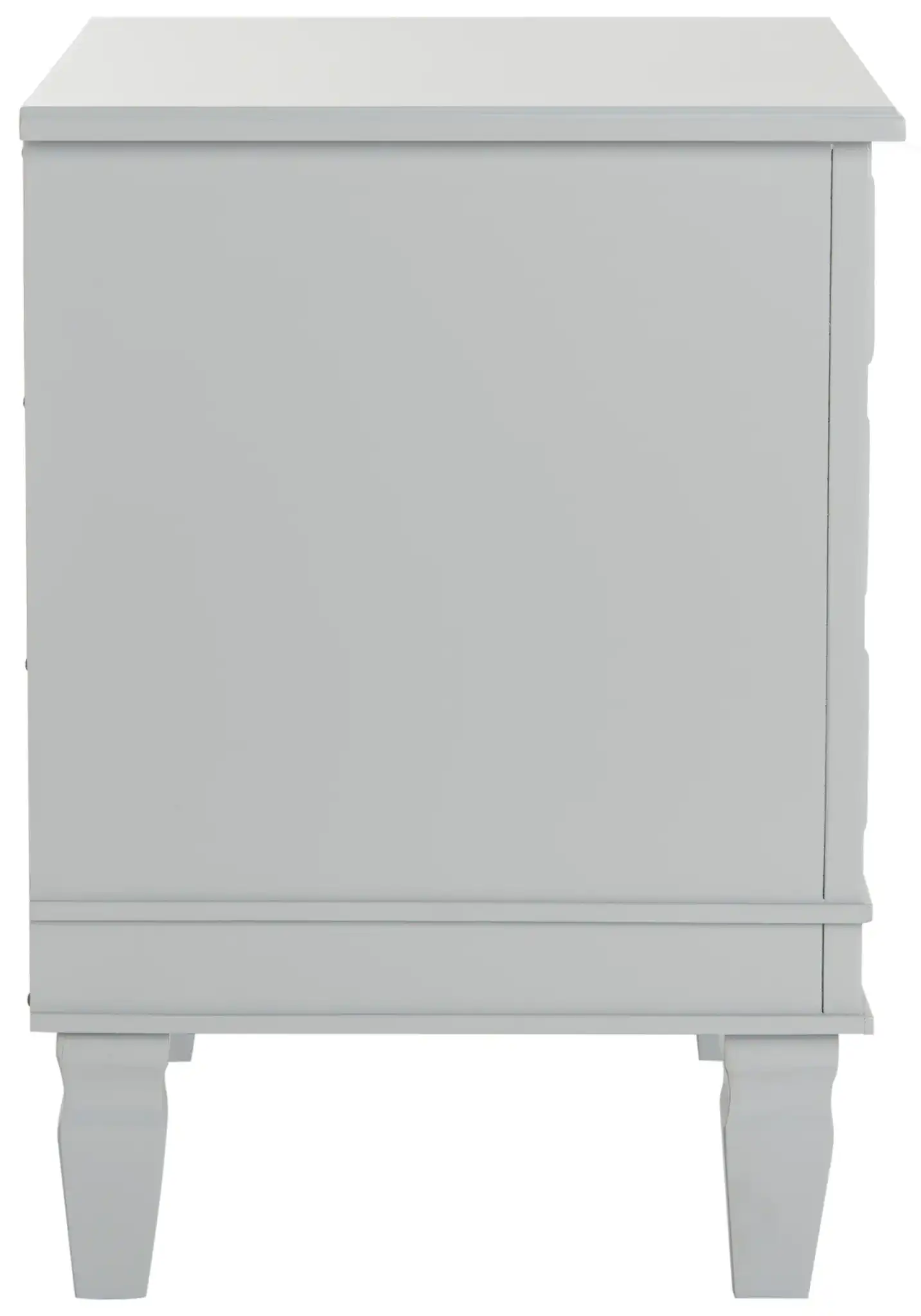 Kira Side Table in Gray, detail view