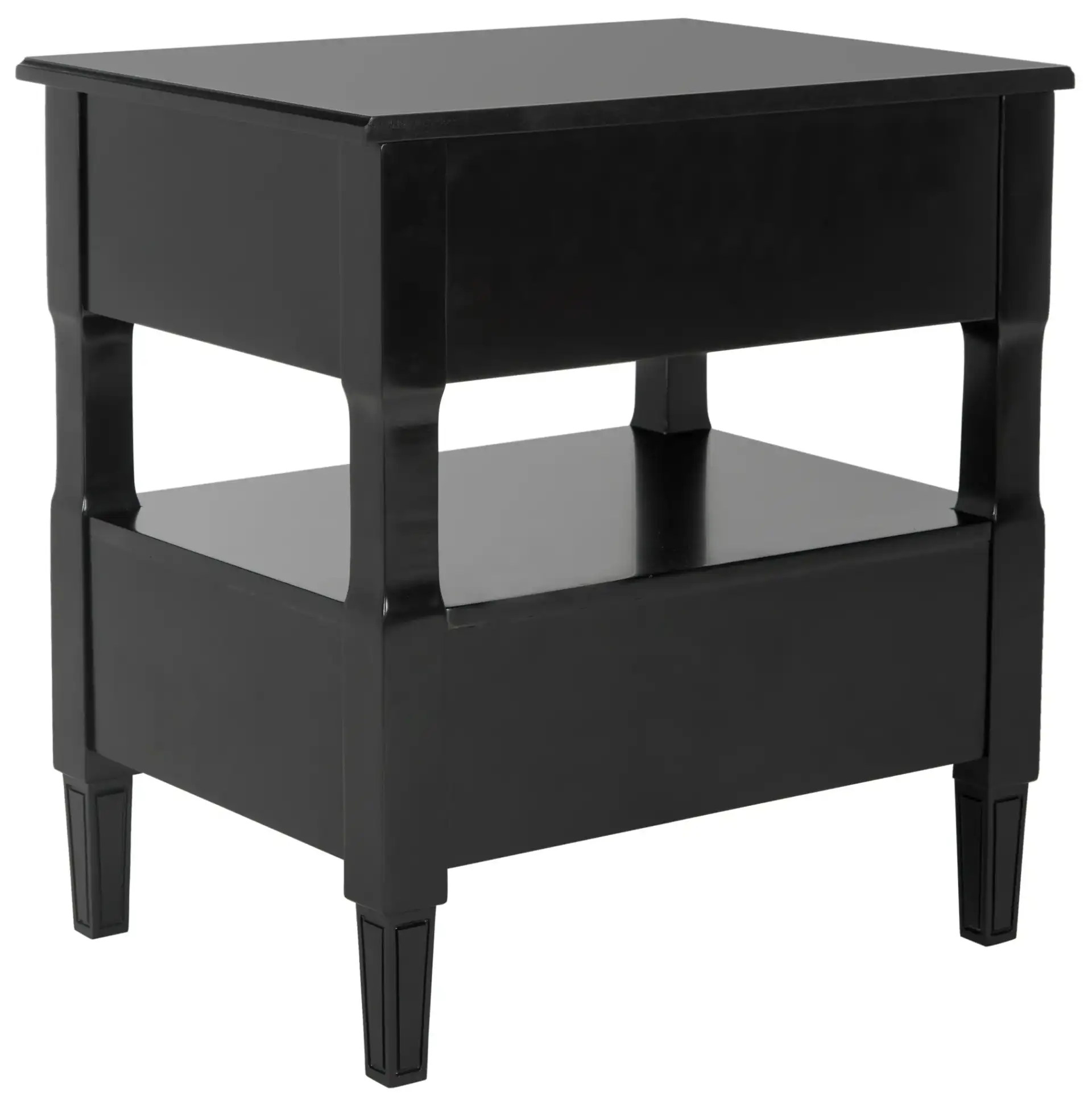 Jenson Side Table in Black, detail view
