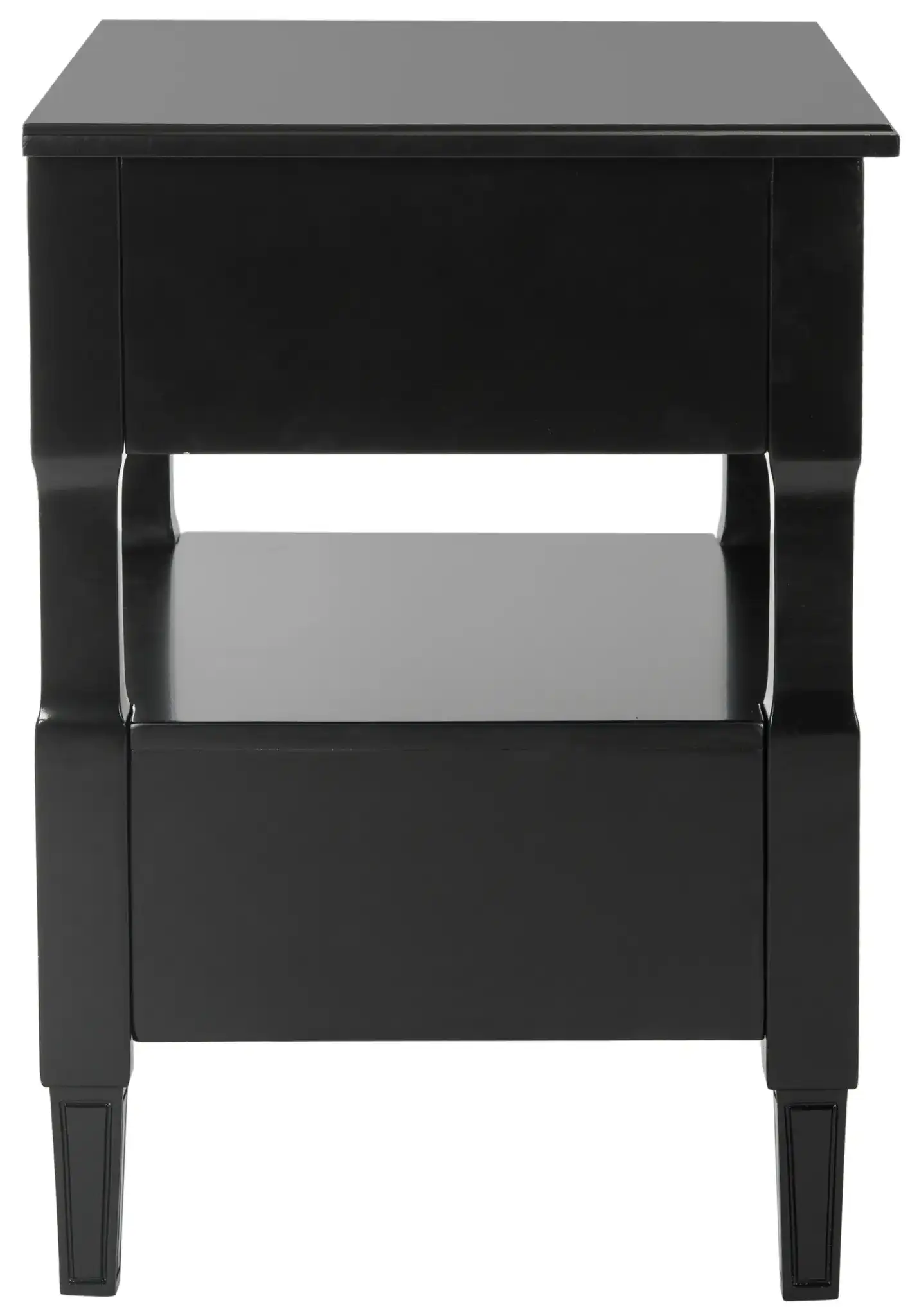 Jenson Side Table in Black, detail view