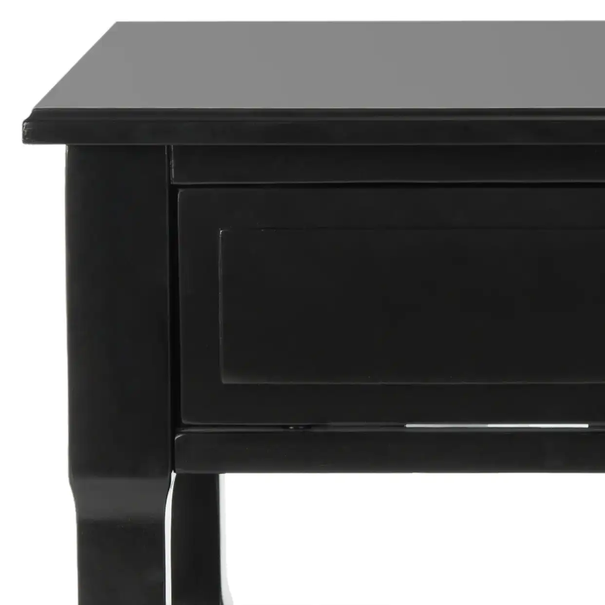 Jenson Side Table in Black, detail view