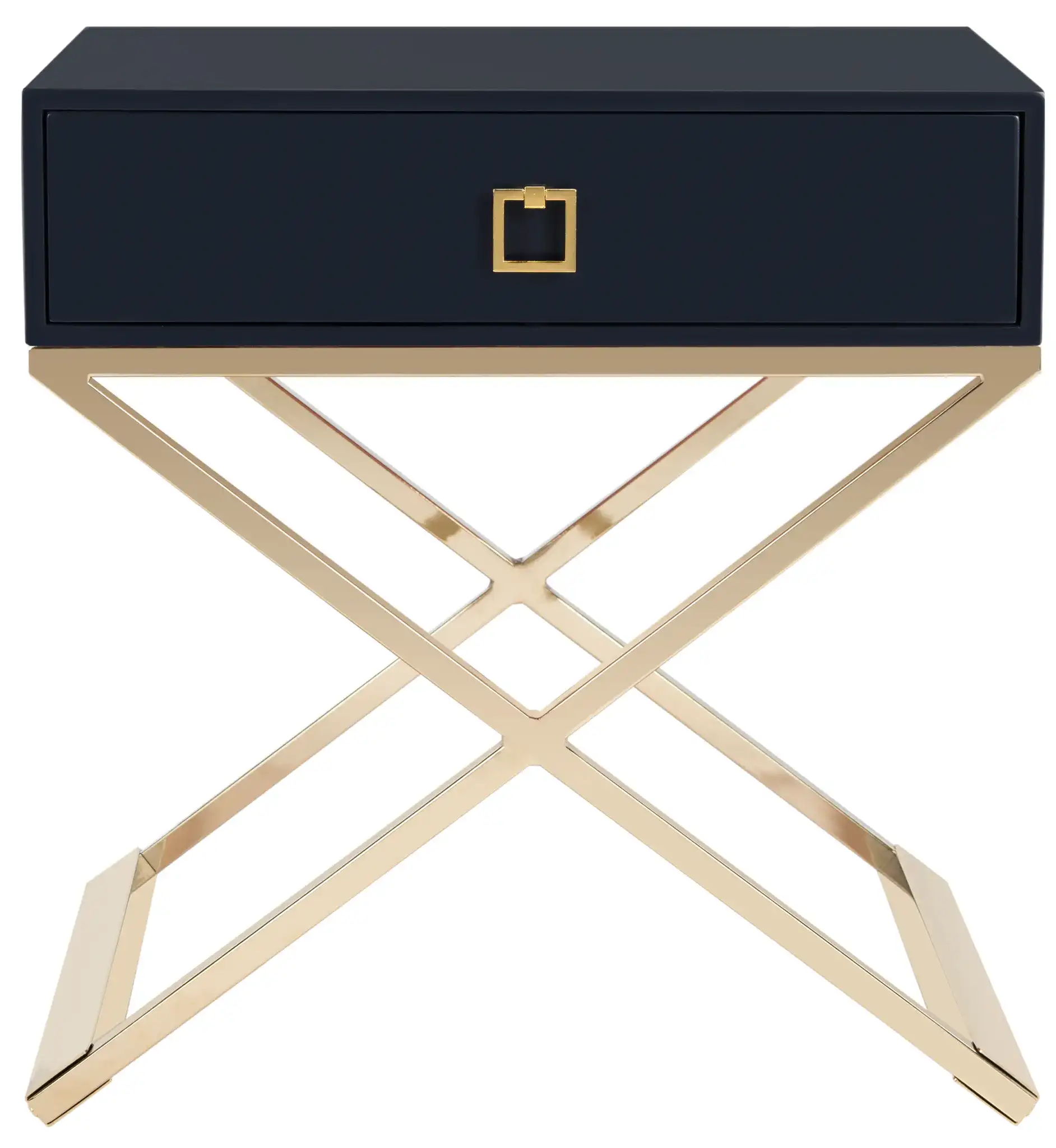 Zarina Side Table in Black