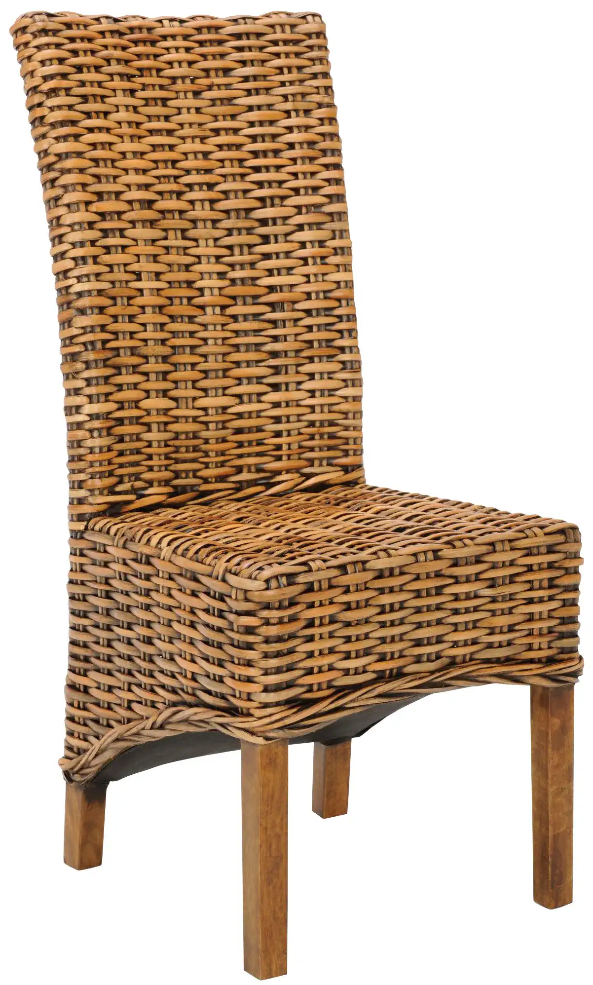 Isla Side Chair (Set Of 2) in Brown / Teak Brown