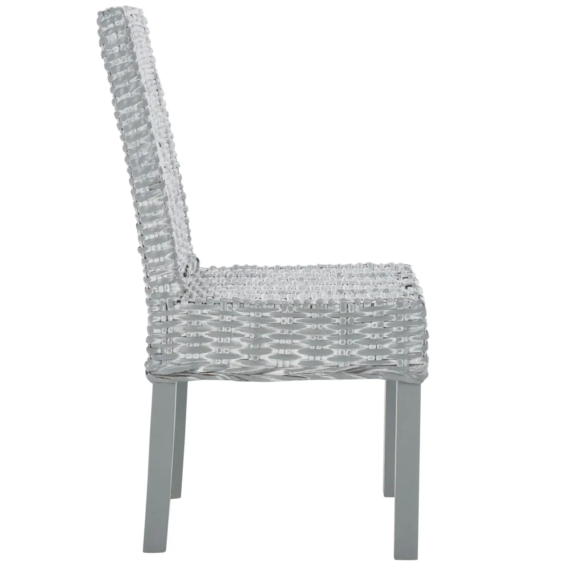 Wheatley Side Chair (Set Of 2) in Gray White Washed, detail view