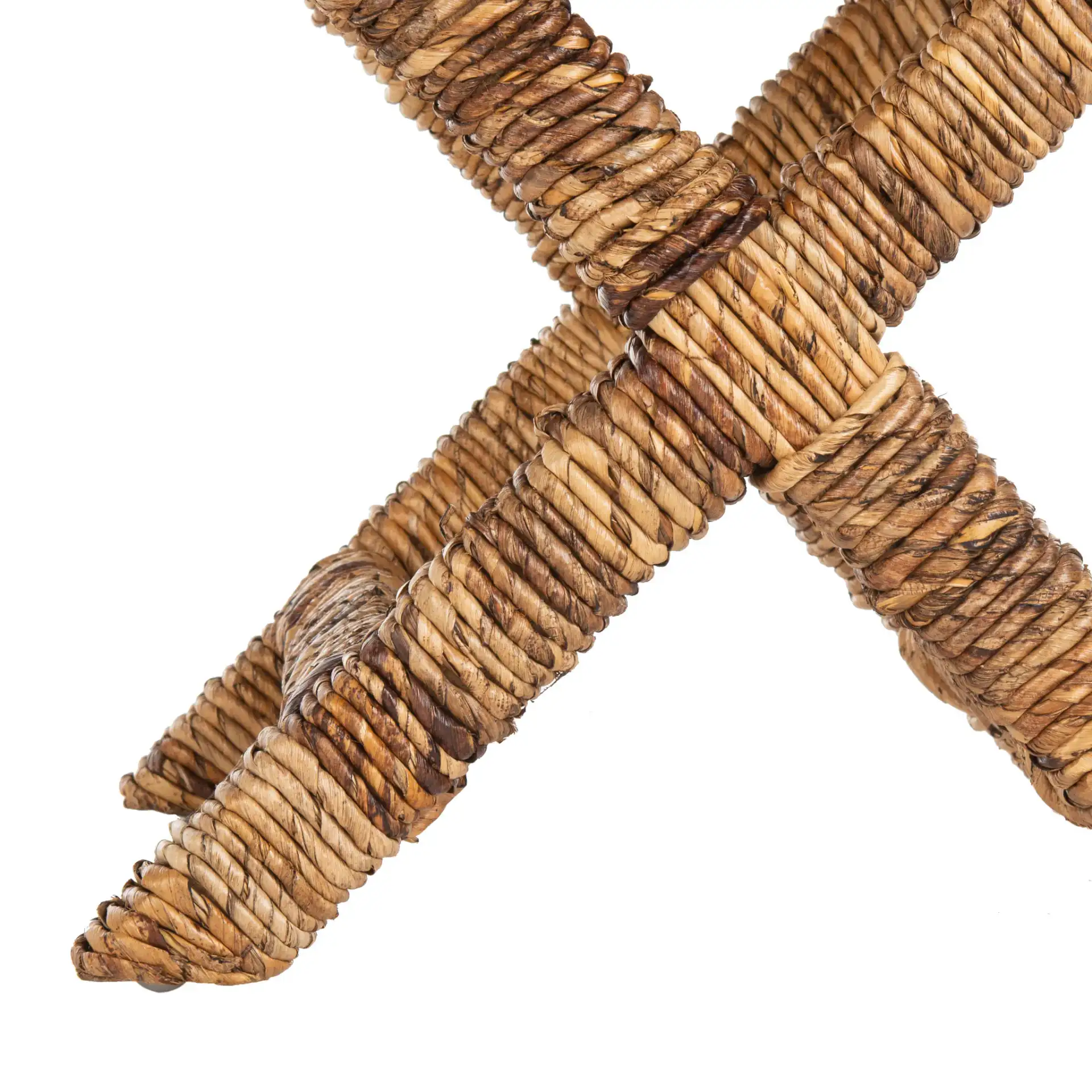 Manor Ottoman in Banana Natural, detail view