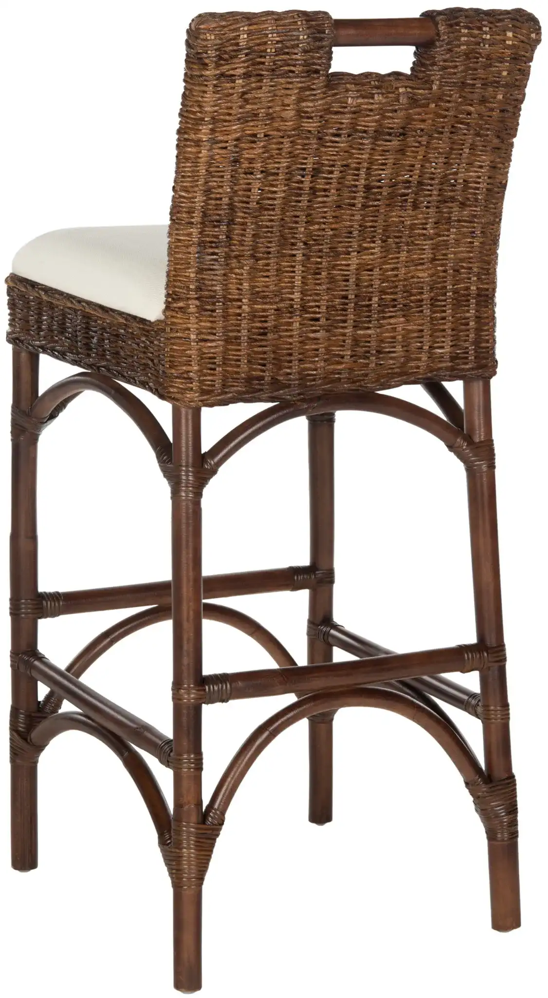 Fremont Barstool in Brown, detail view
