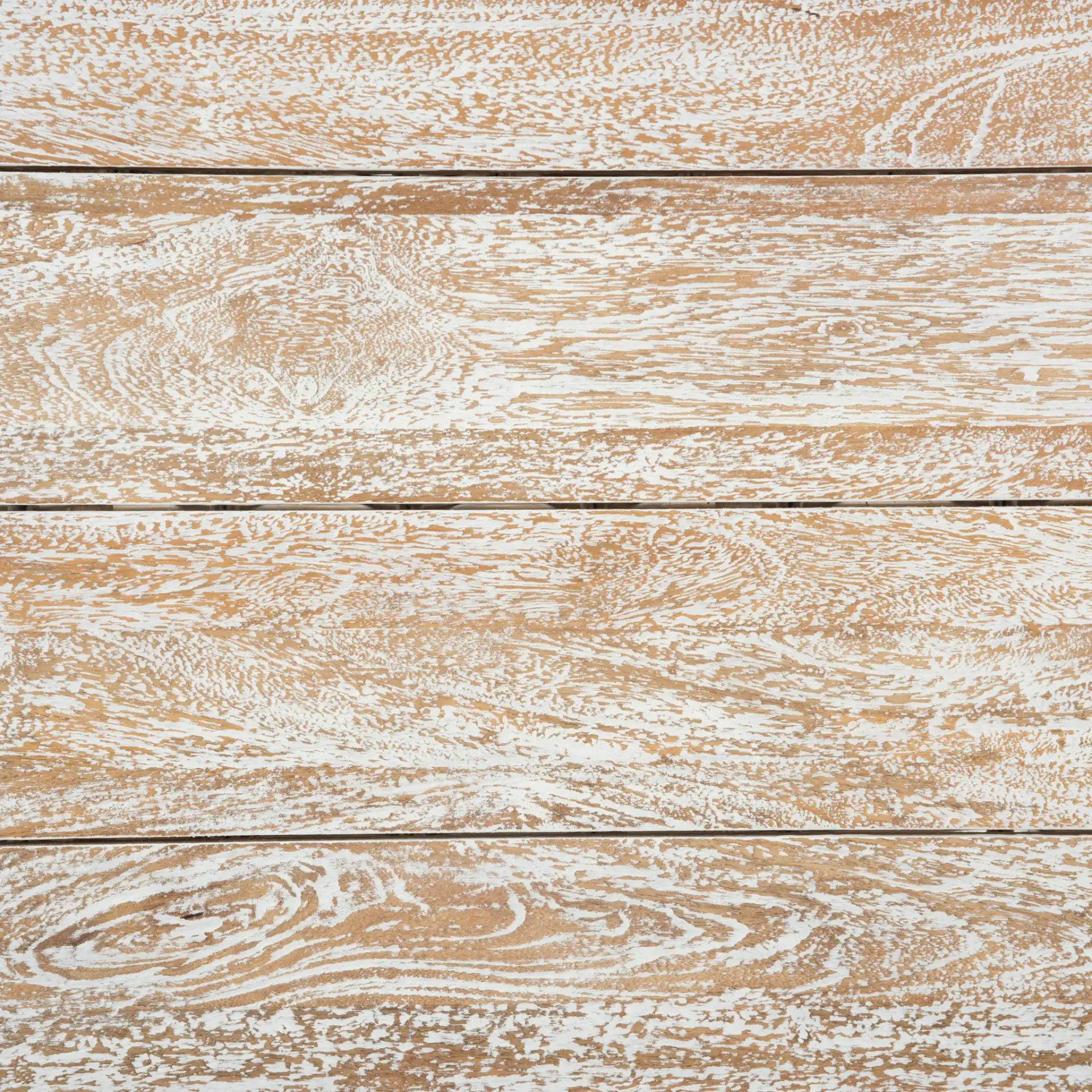 Minerva Coffee Table in White Washed, detail view