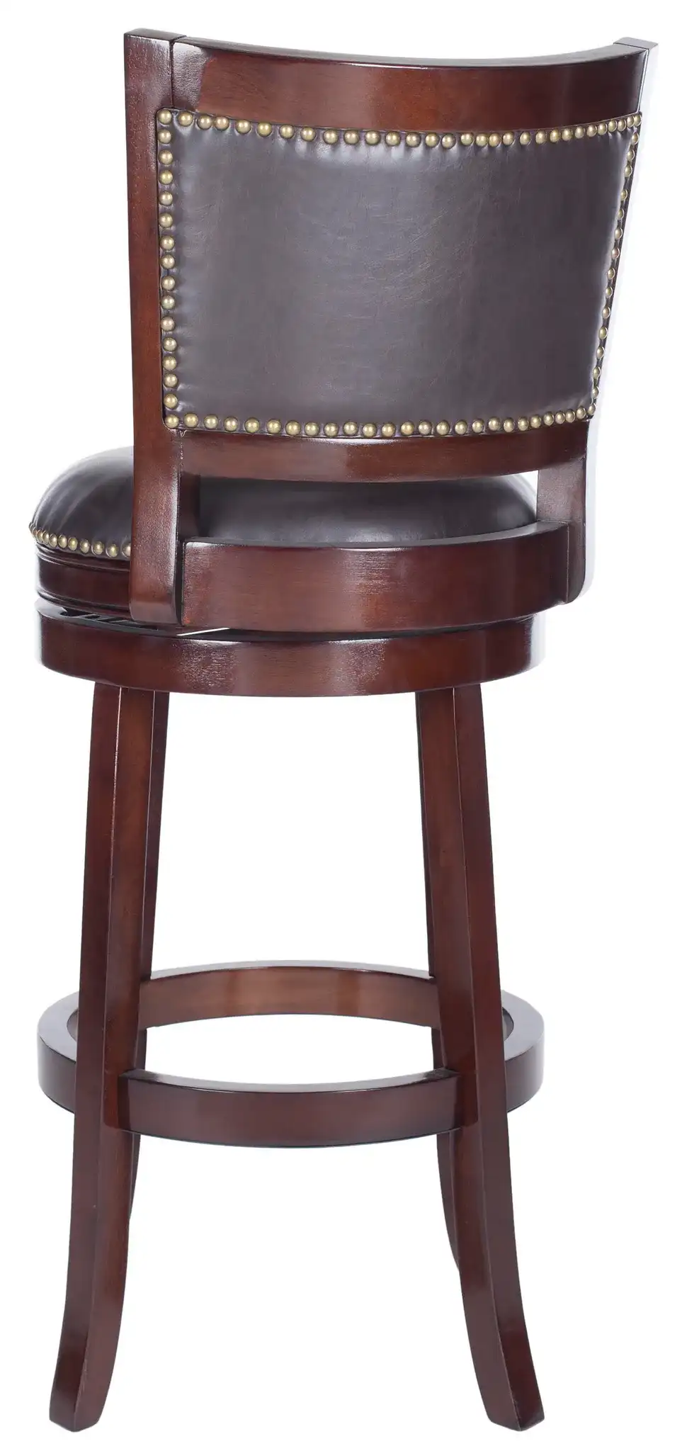 Lazzaro Barstool in Brown, detail view