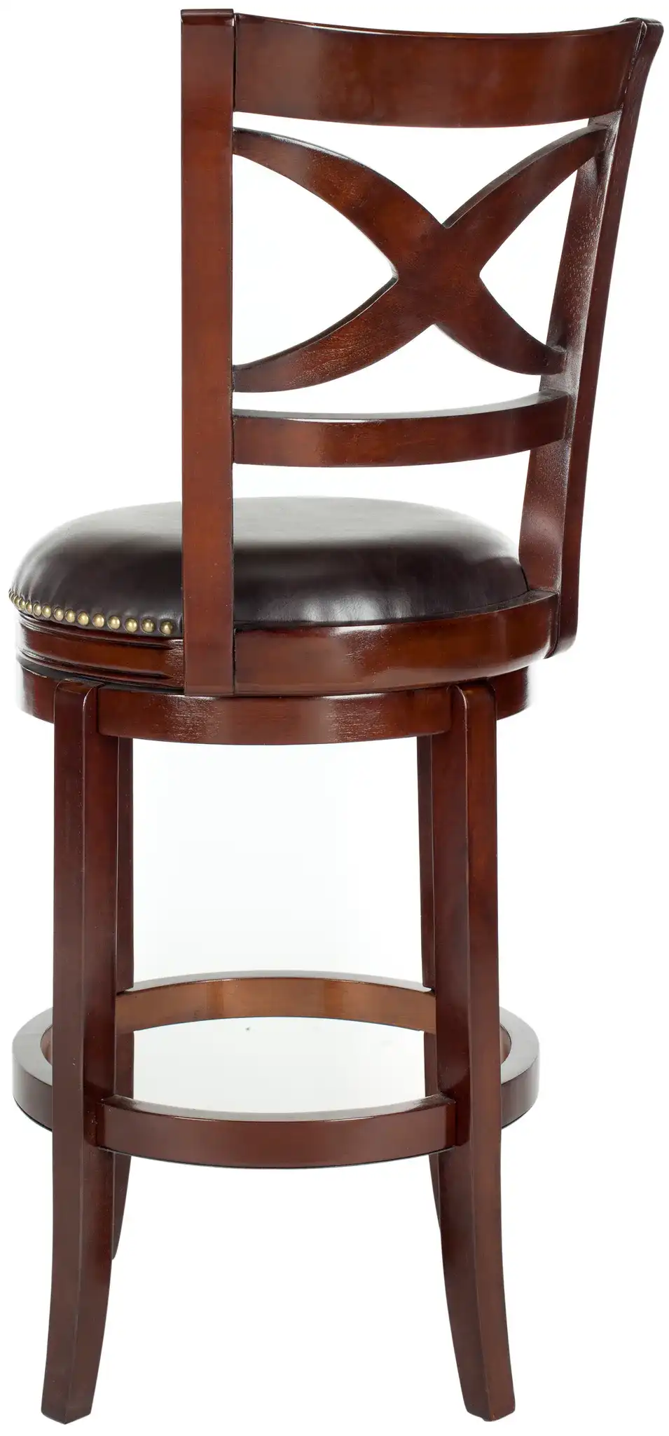 Santino Barstool in Brown, detail view
