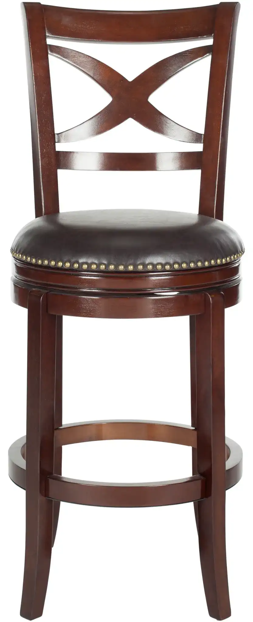 Santino Barstool in Brown, detail view