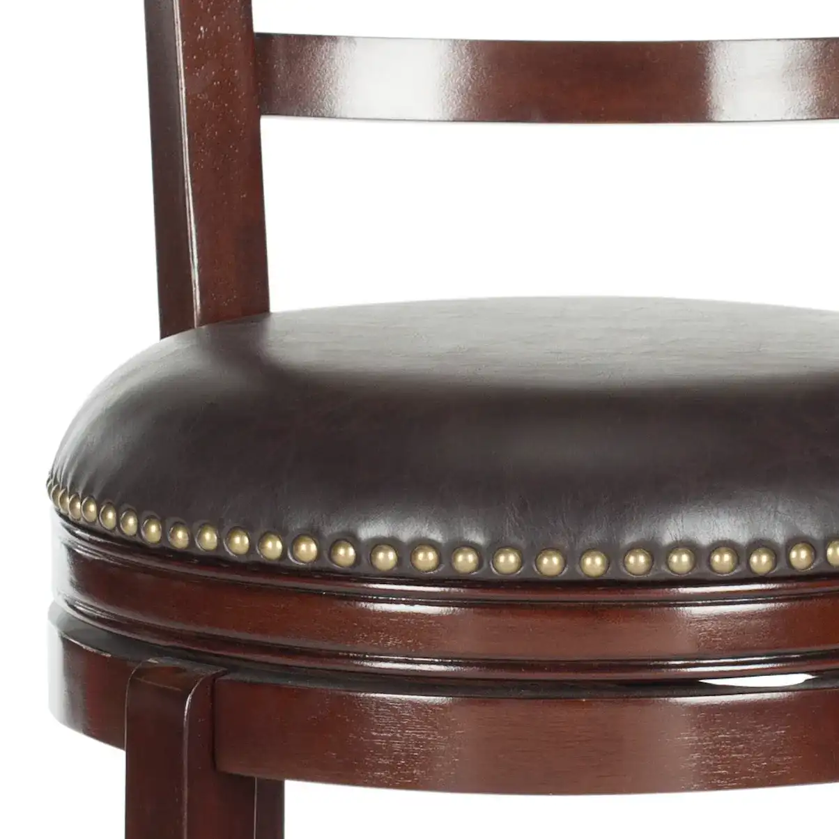 Santino Barstool in Brown, detail view