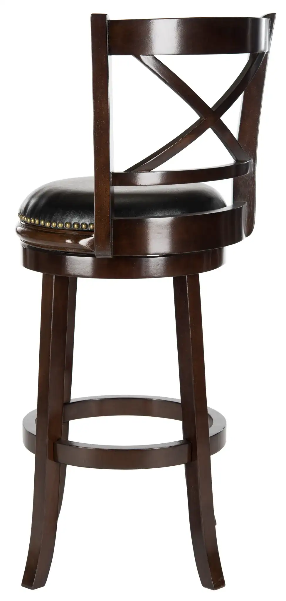 Butler Barstool in Cappuccino / Black, detail view