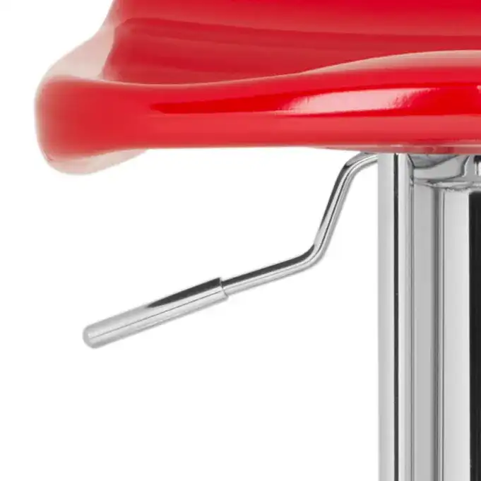 Avish Barstool in Red, detail view