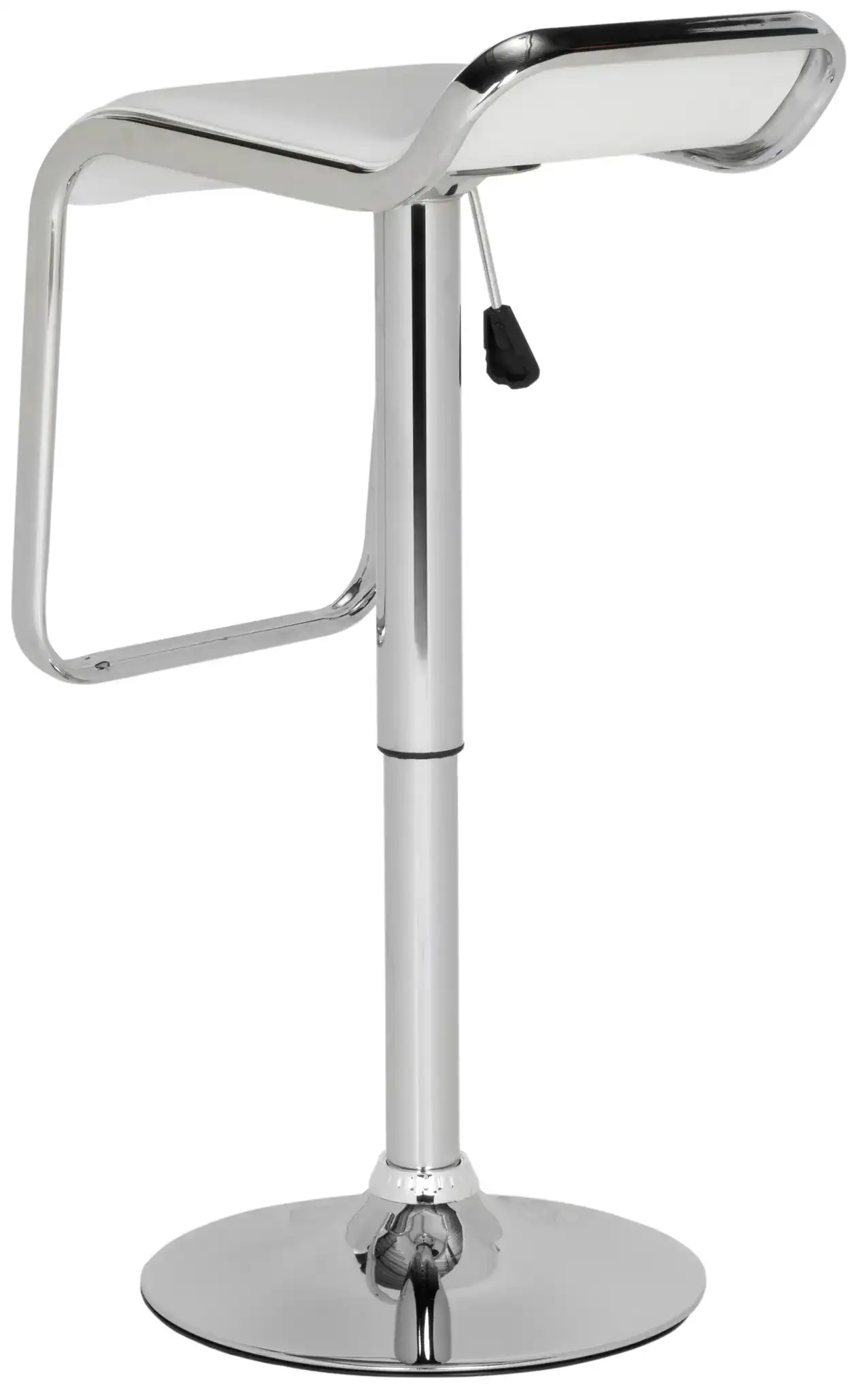 Taronda Barstool in White, detail view
