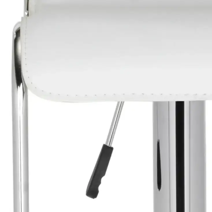 Taronda Barstool in White, detail view