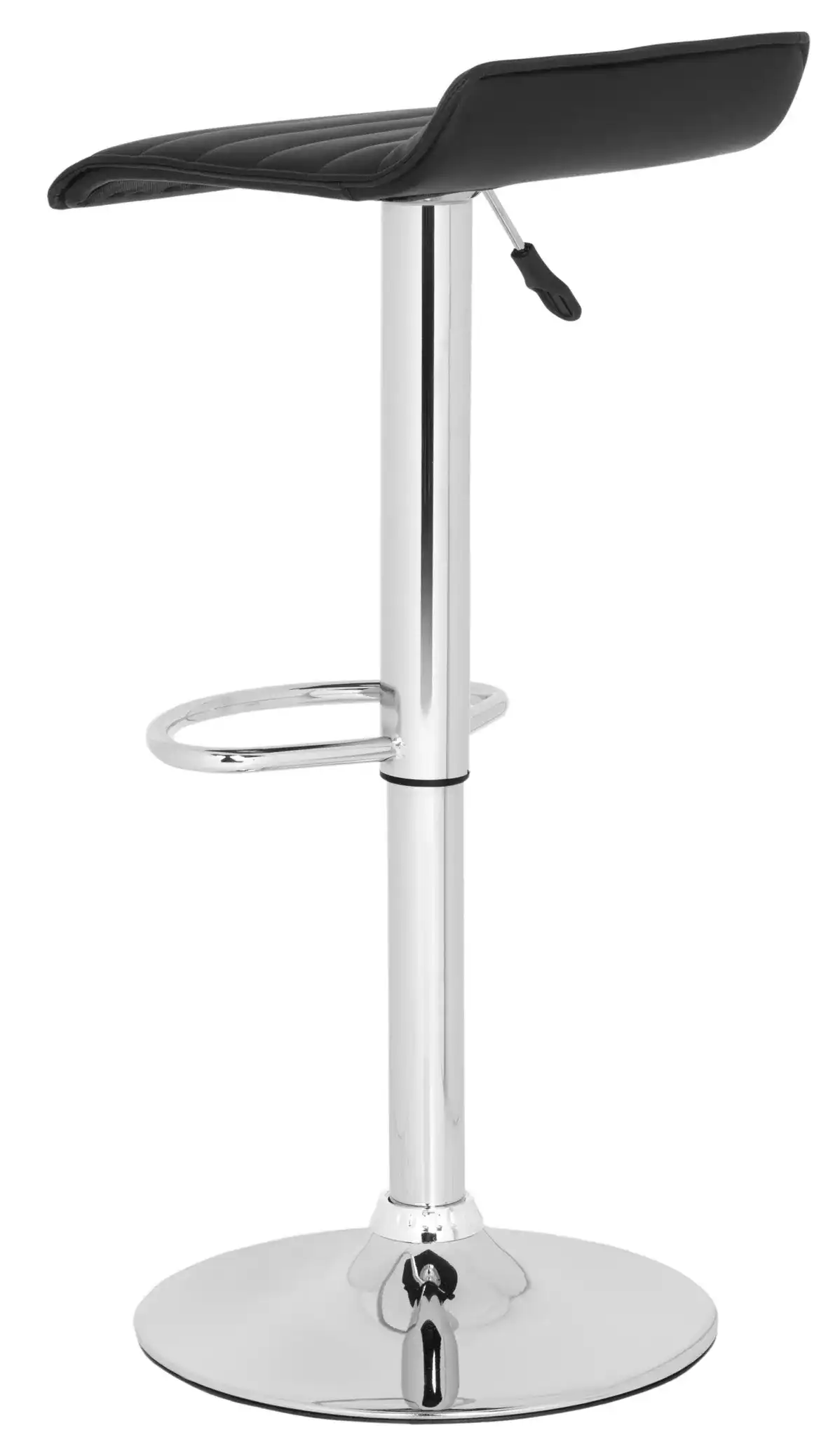 Kemonti Barstool in Black, detail view