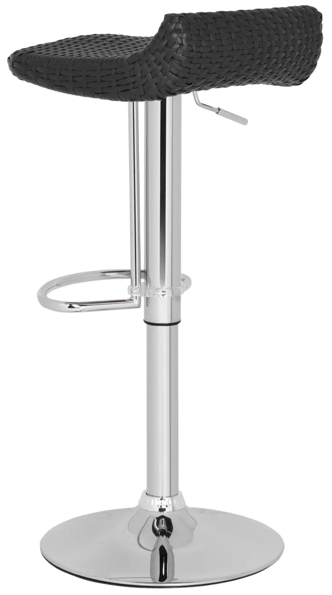 Juji Barstool in Black, detail view