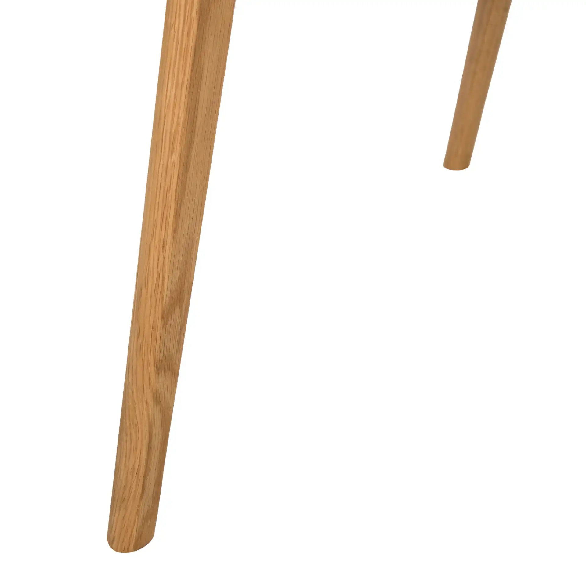 Olida Double Coffee Table in White / Oak, detail view