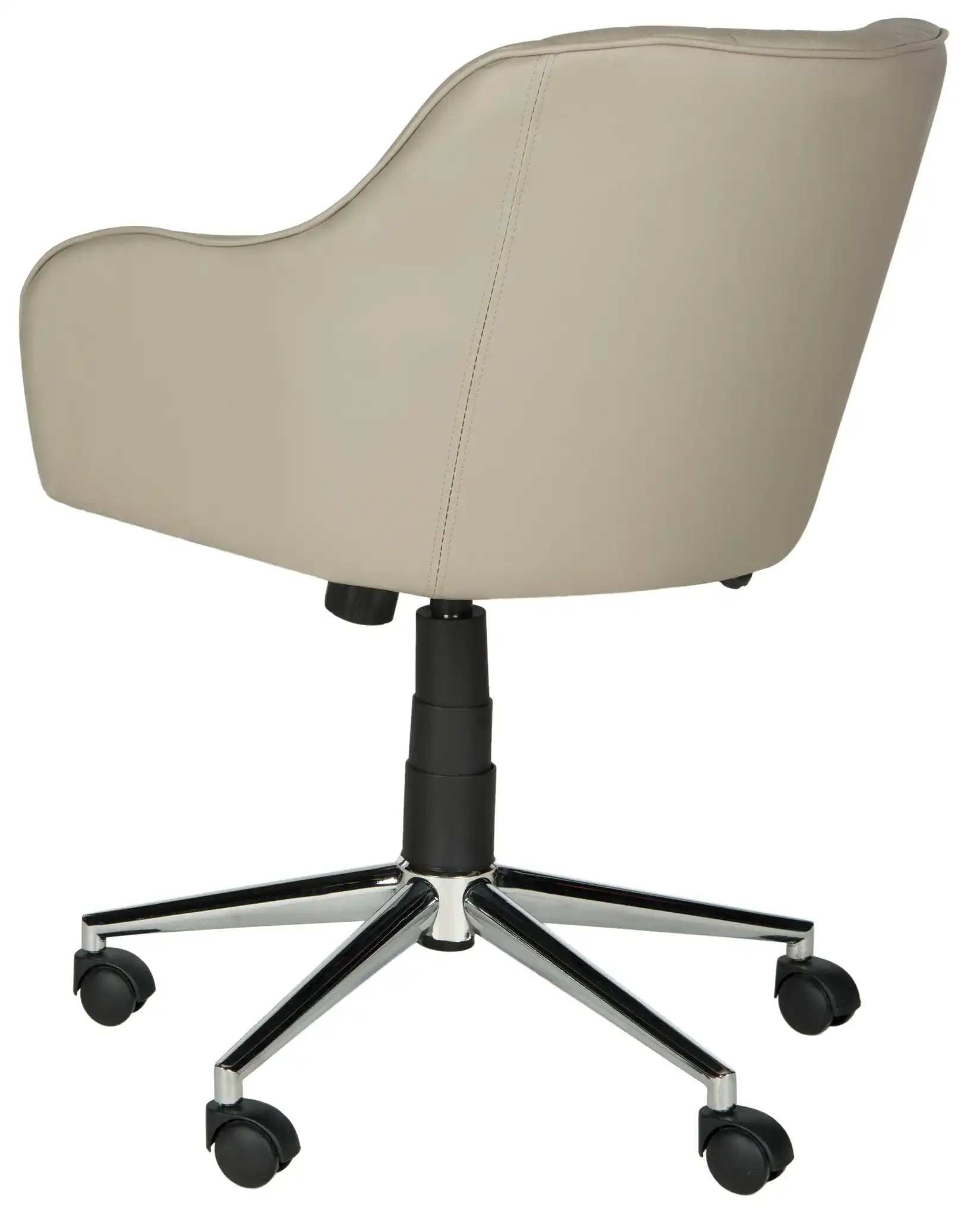 Hilda Desk Chair in Gray, detail view