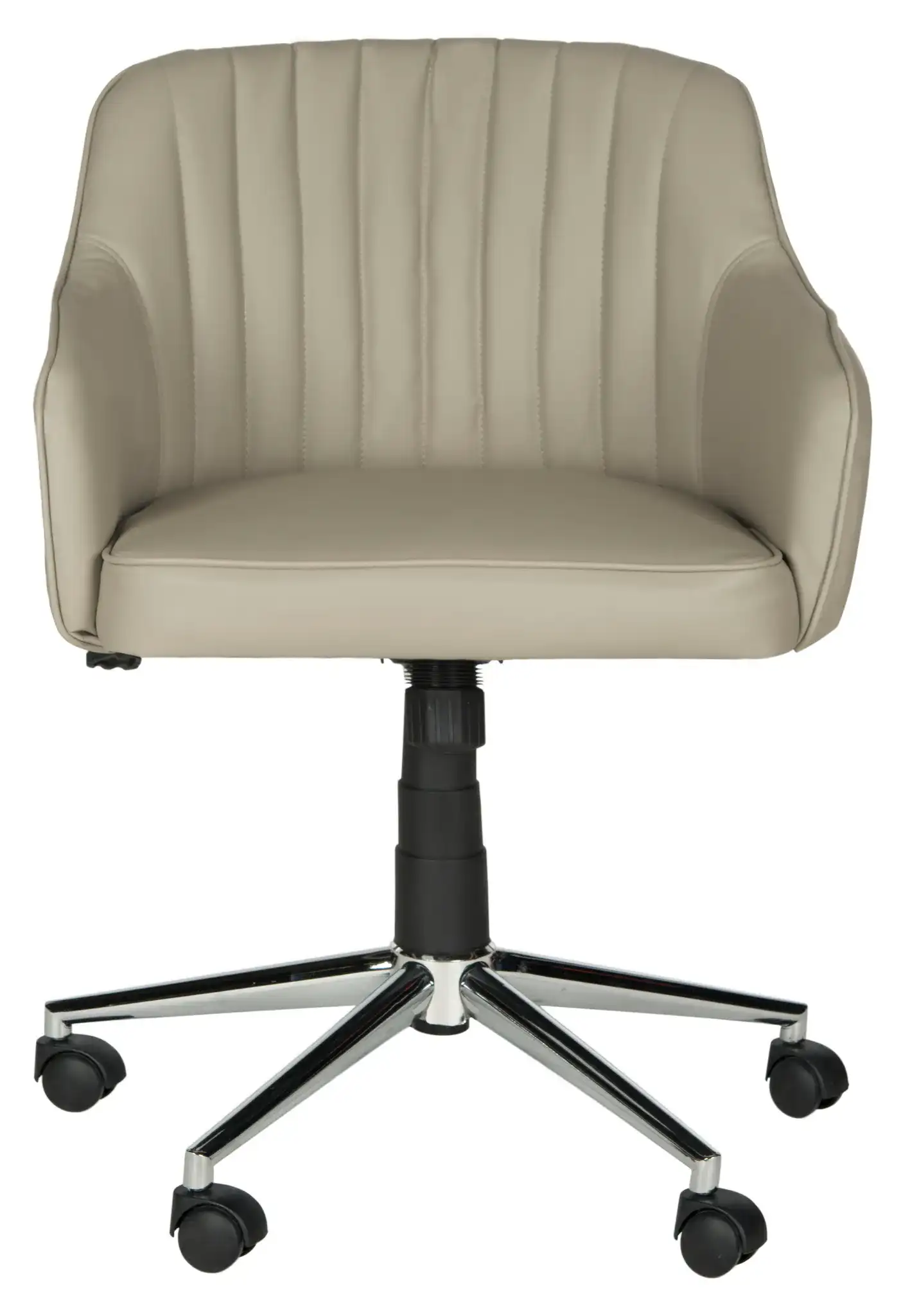 Hilda Desk Chair in Gray, detail view