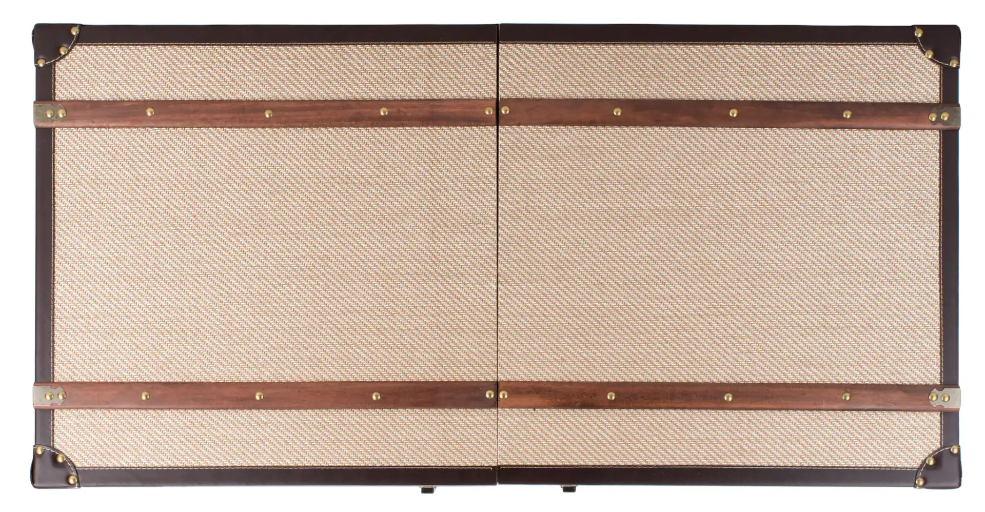 Zoe Trunk in Cognac, detail view