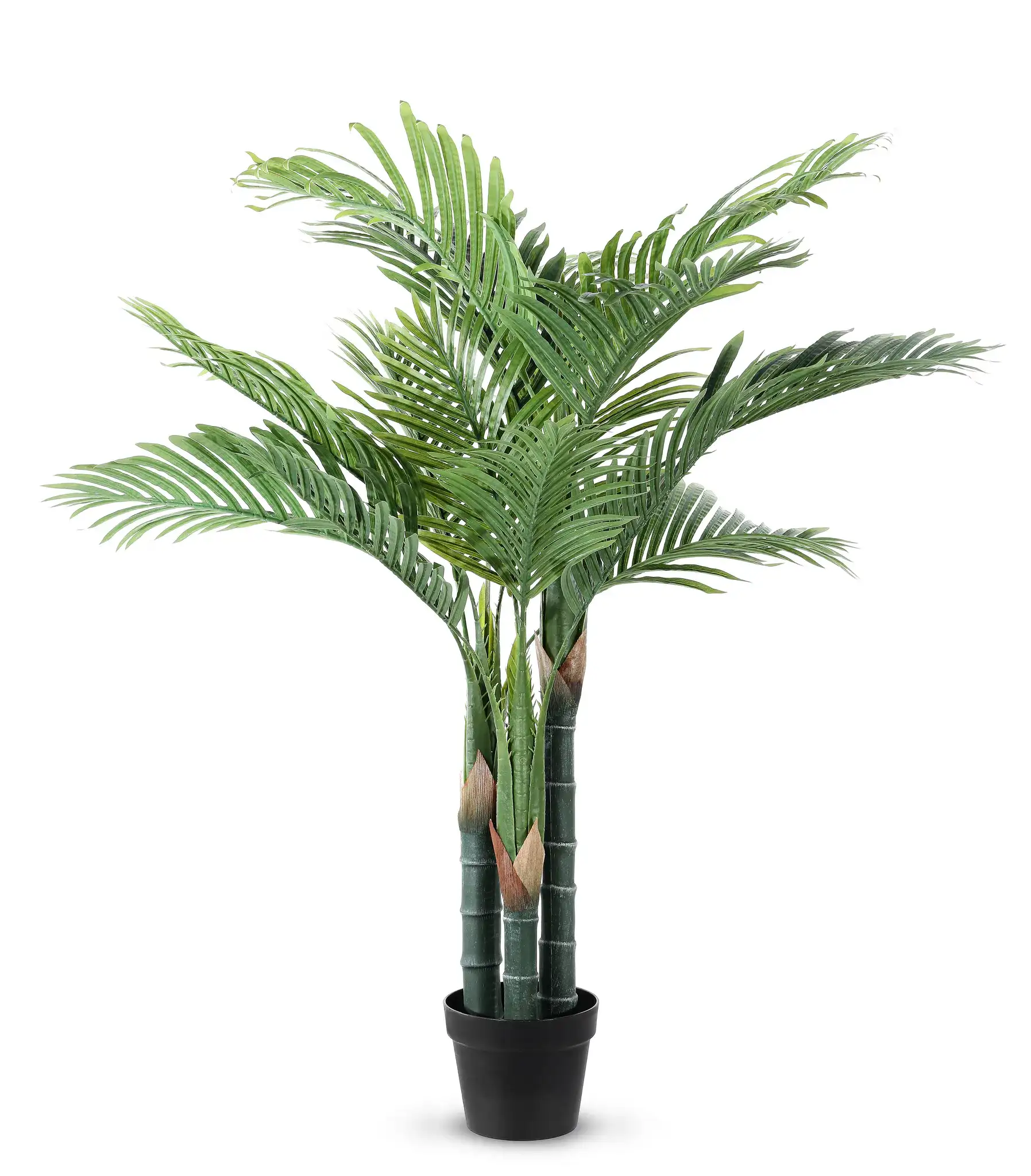 Faux 49" Potted Palm Tree in Green