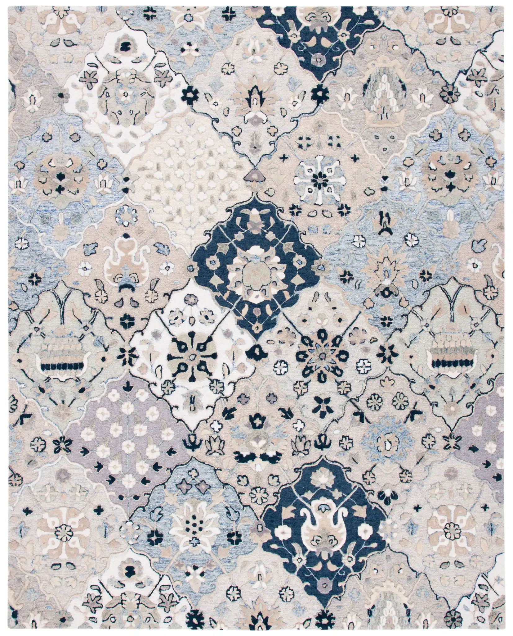 Blue / Beige