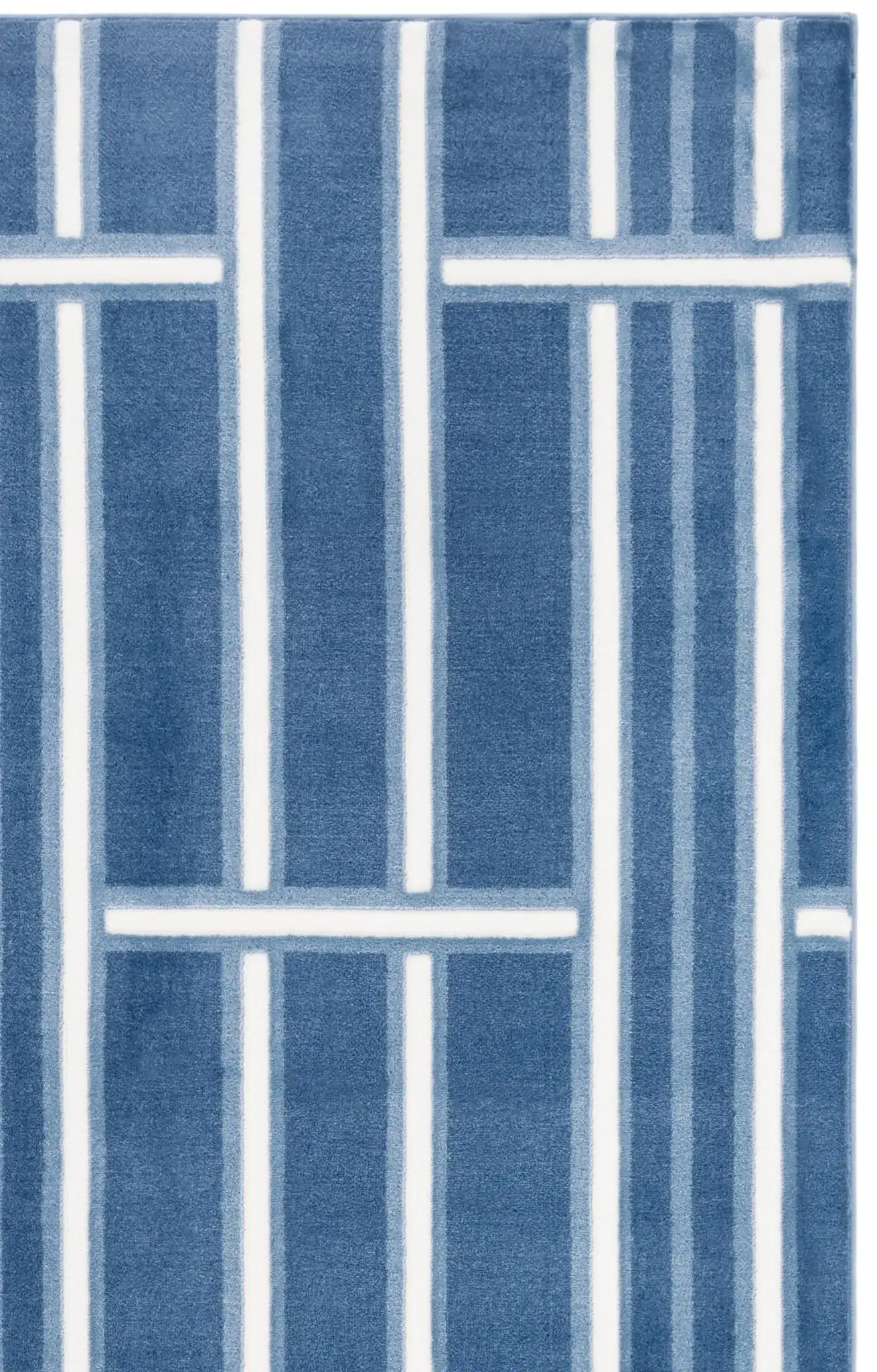 Blue / Ivory