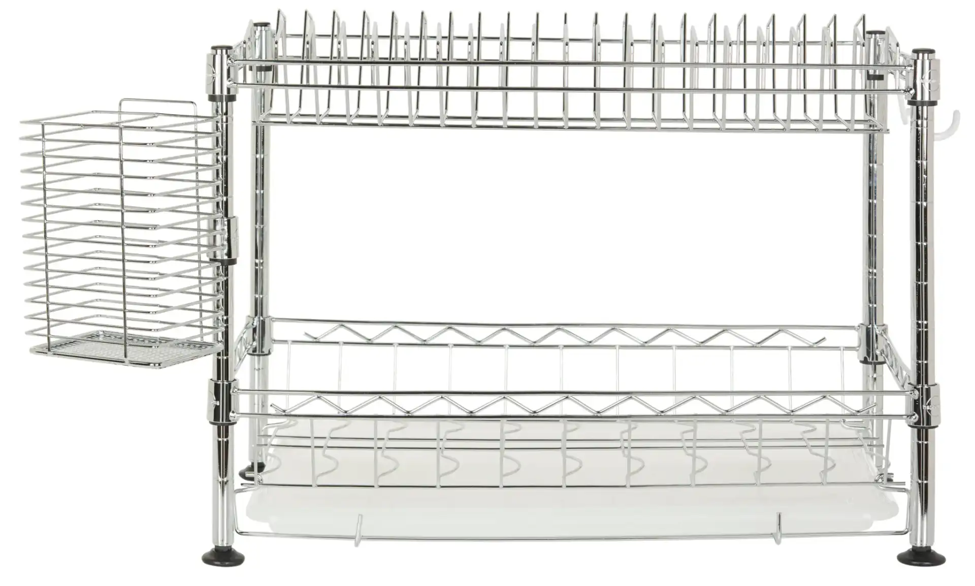 Darina Adjustable Dish Rack in Chrome