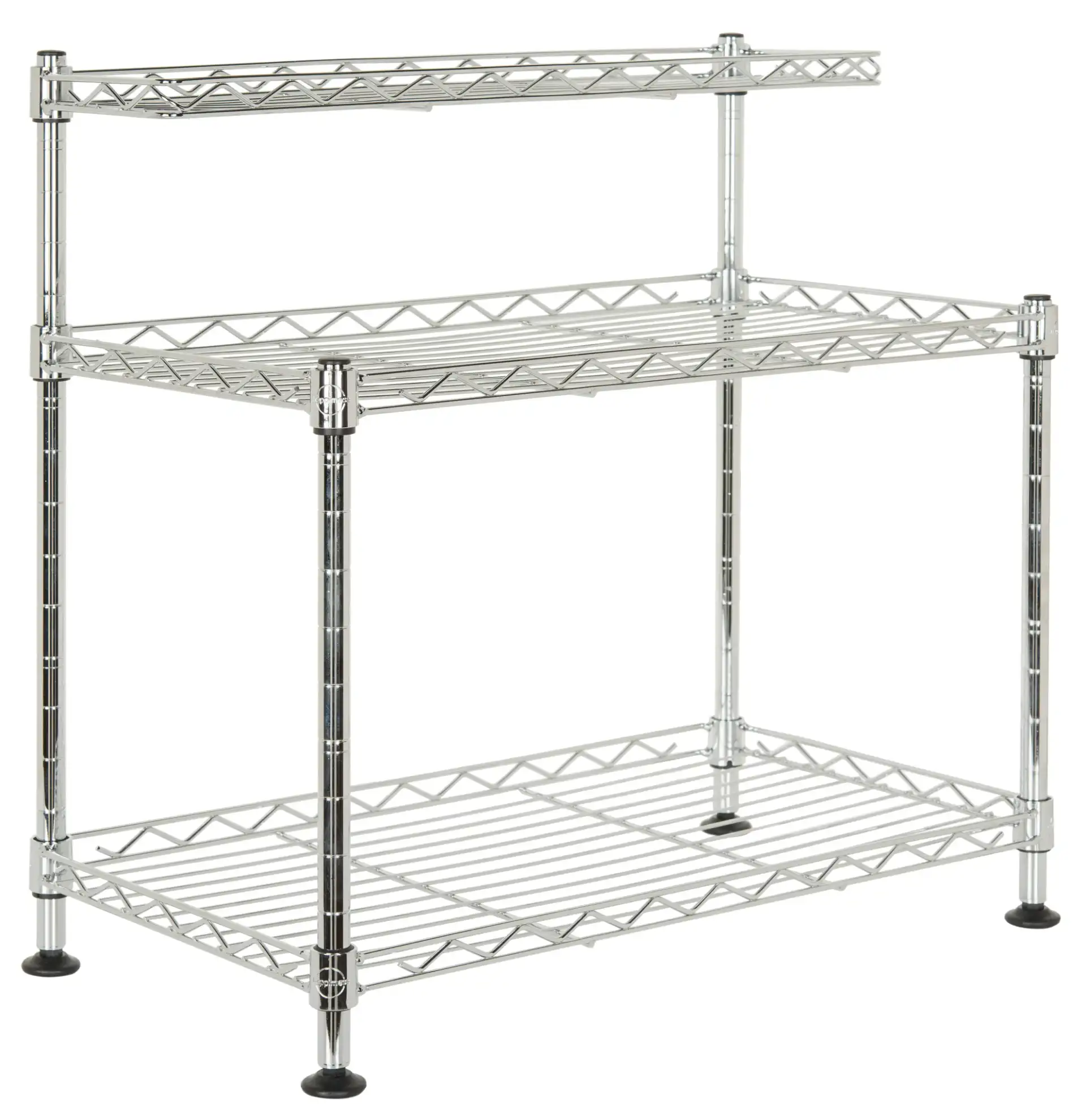 Marcel Mini Rack in Chrome, detail view