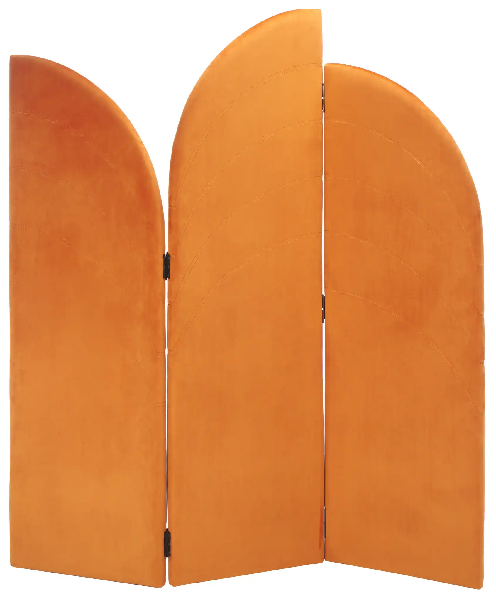 Celestino Tri-Fold Screen in Orange