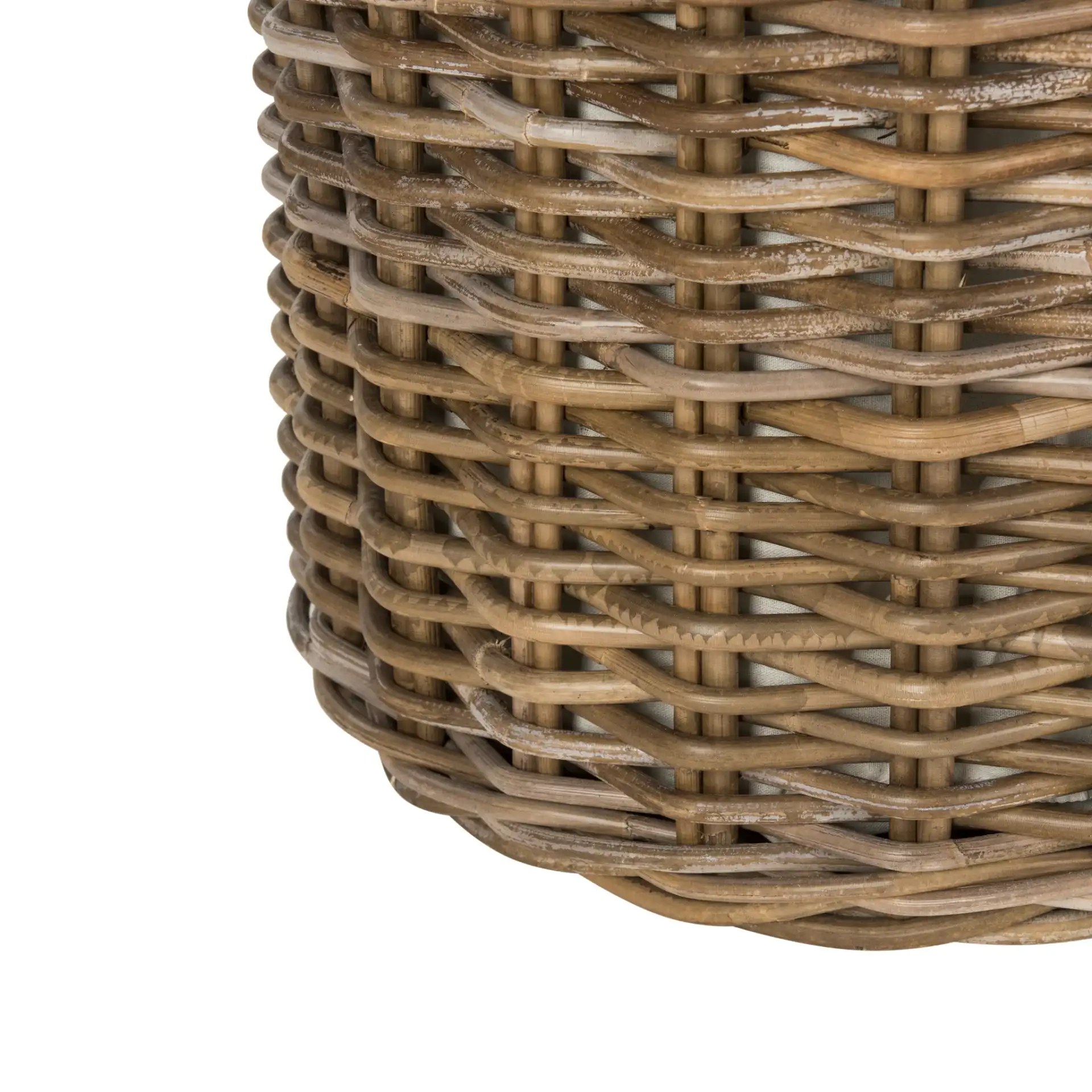 Millen Laundry Basket in Natural, detail view