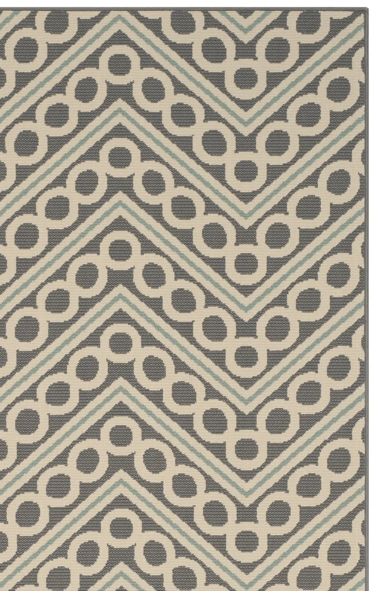 Dark Gray / Ivory