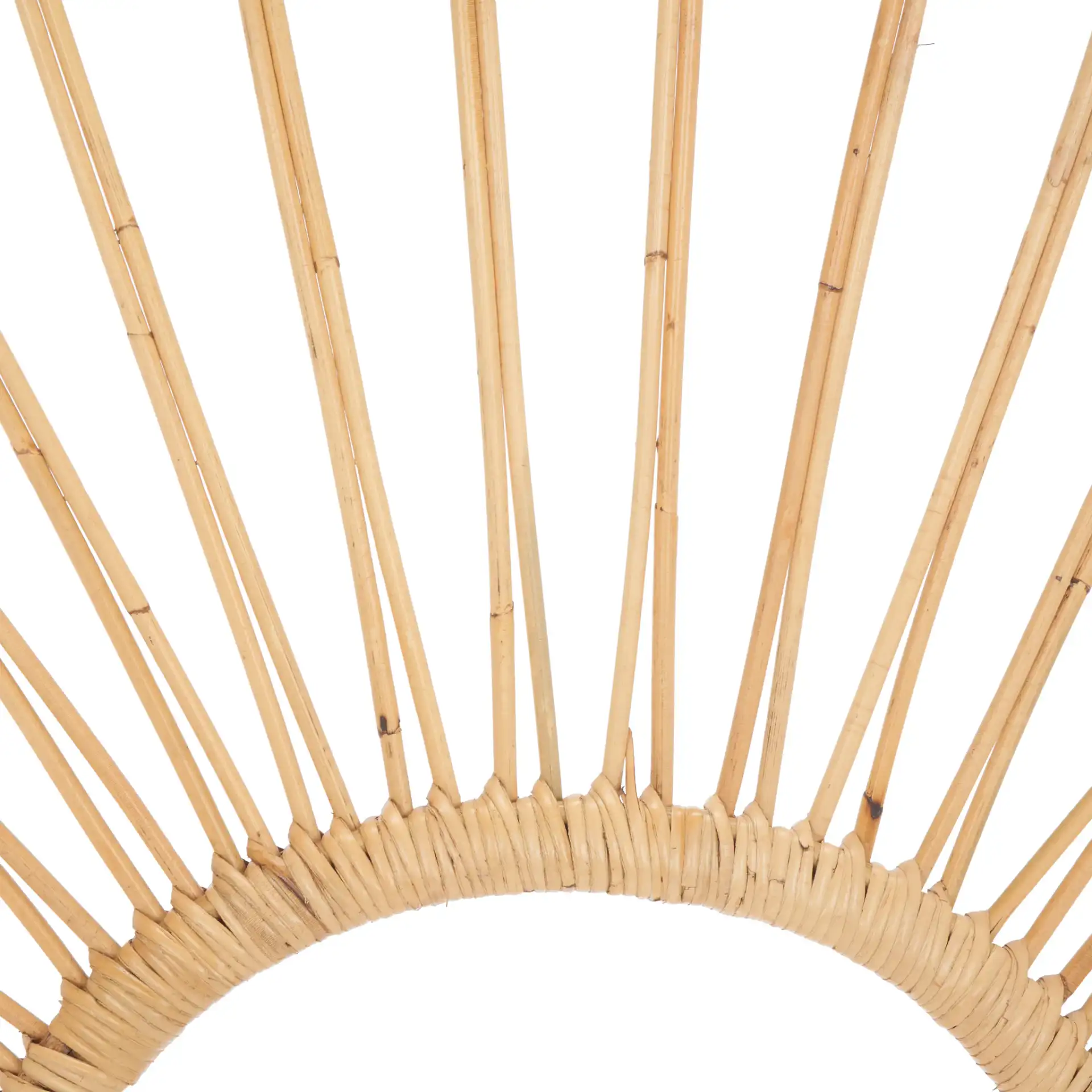 Faris Arched Headboard in Natural, detail view