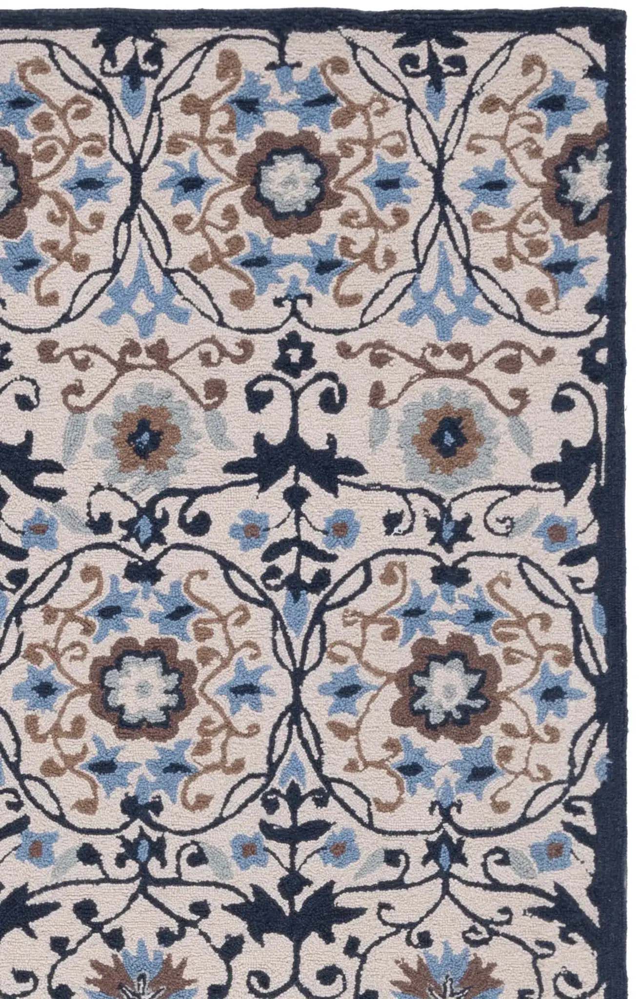 Ivory / Navy