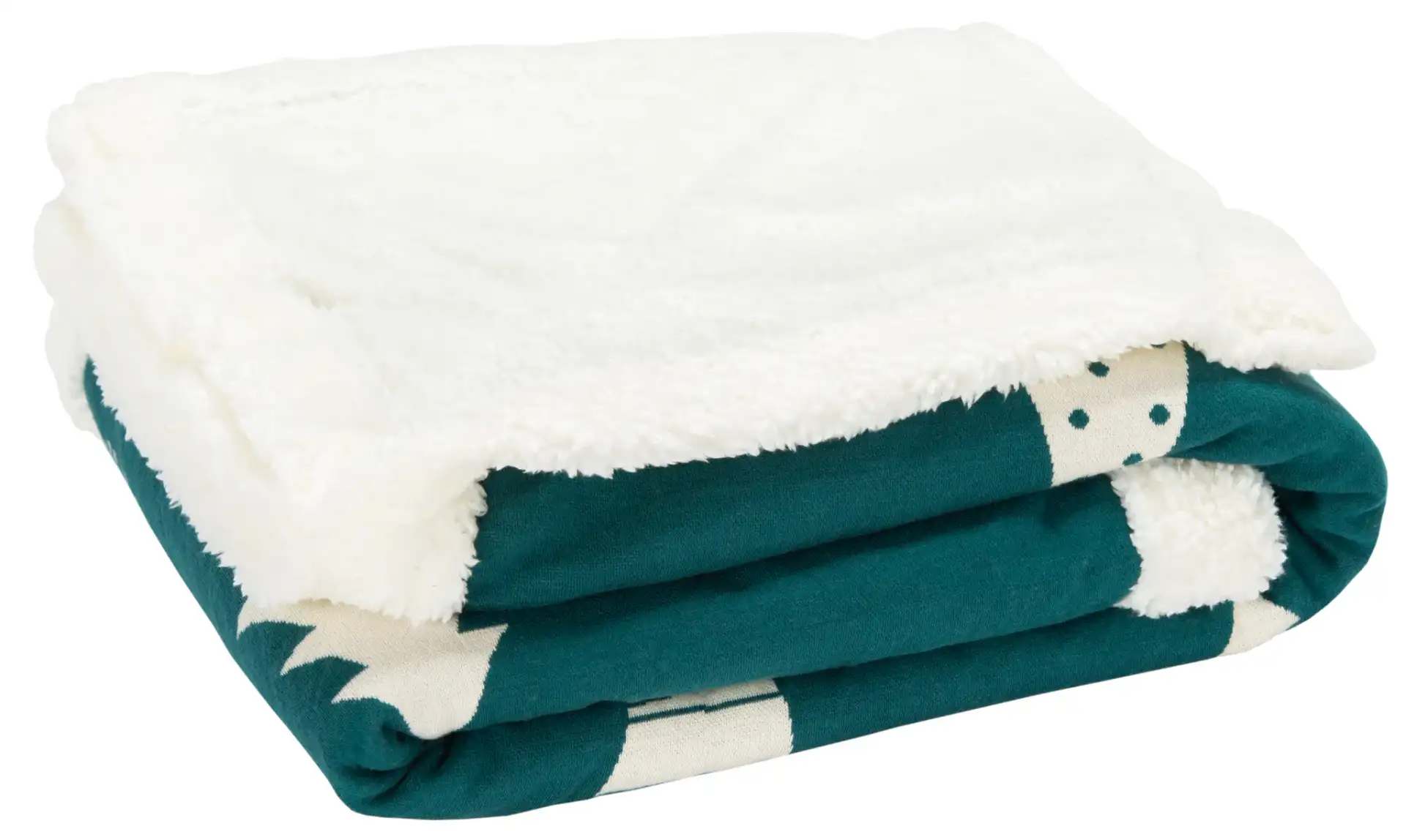 Cedar Sherpa Throw in Green