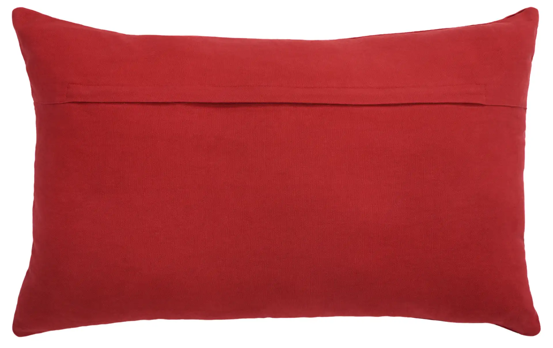 Cinthia Snowflake Pillow in Red, detail view