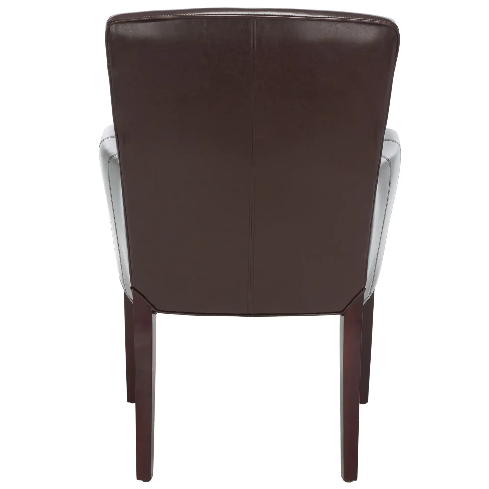Ken Arm Chair in Brown, detail view