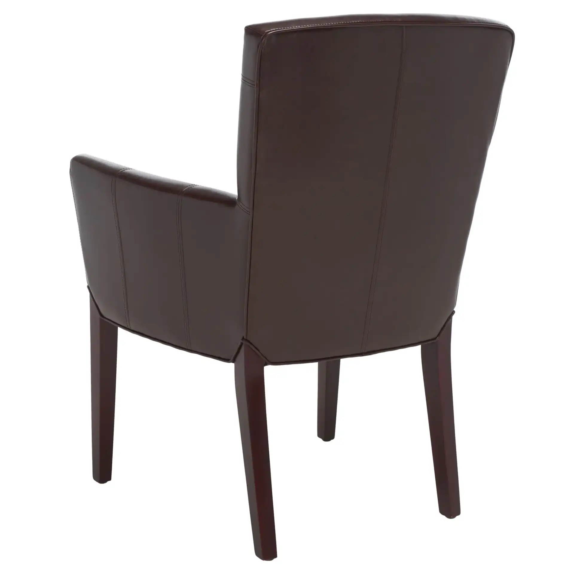 Ken Arm Chair in Brown, detail view
