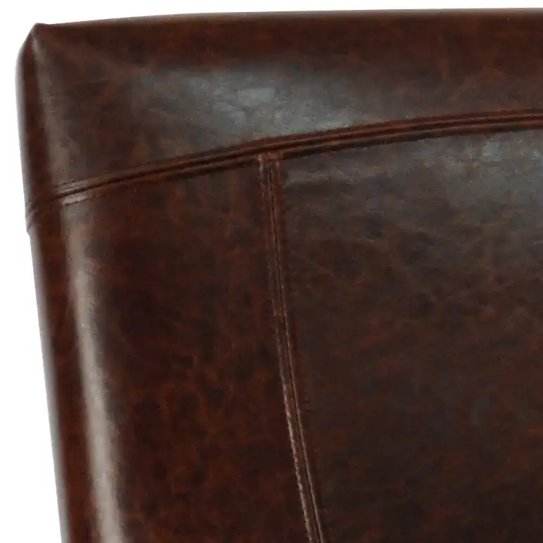 Ken Arm Chair in Brown, detail view