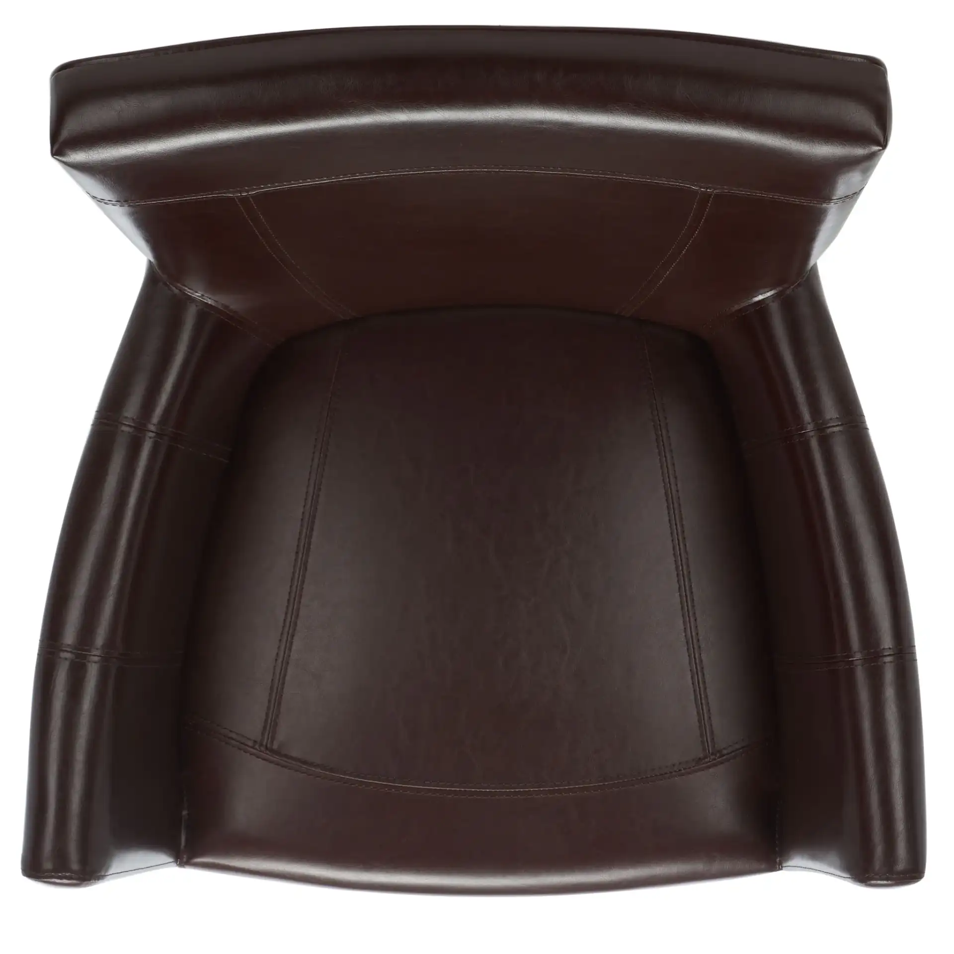 Ken Arm Chair in Brown, detail view