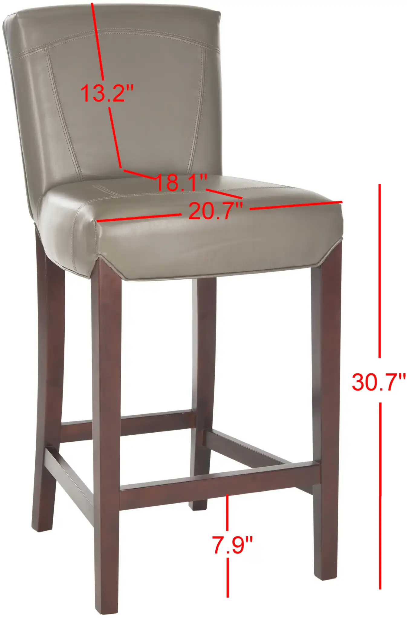 Ken Barstool in Clay, detail view