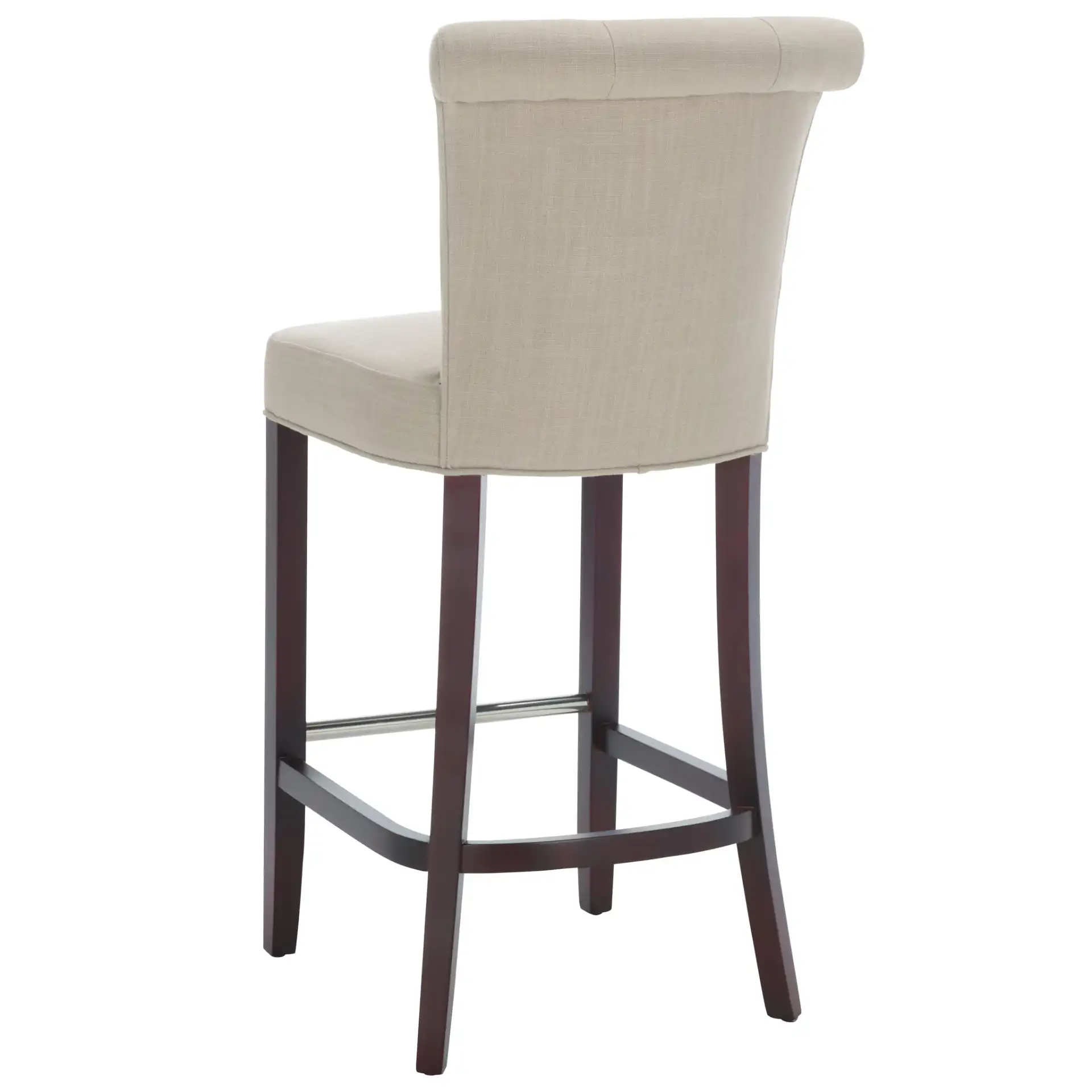 Addo Barstool in True Taupe, detail view