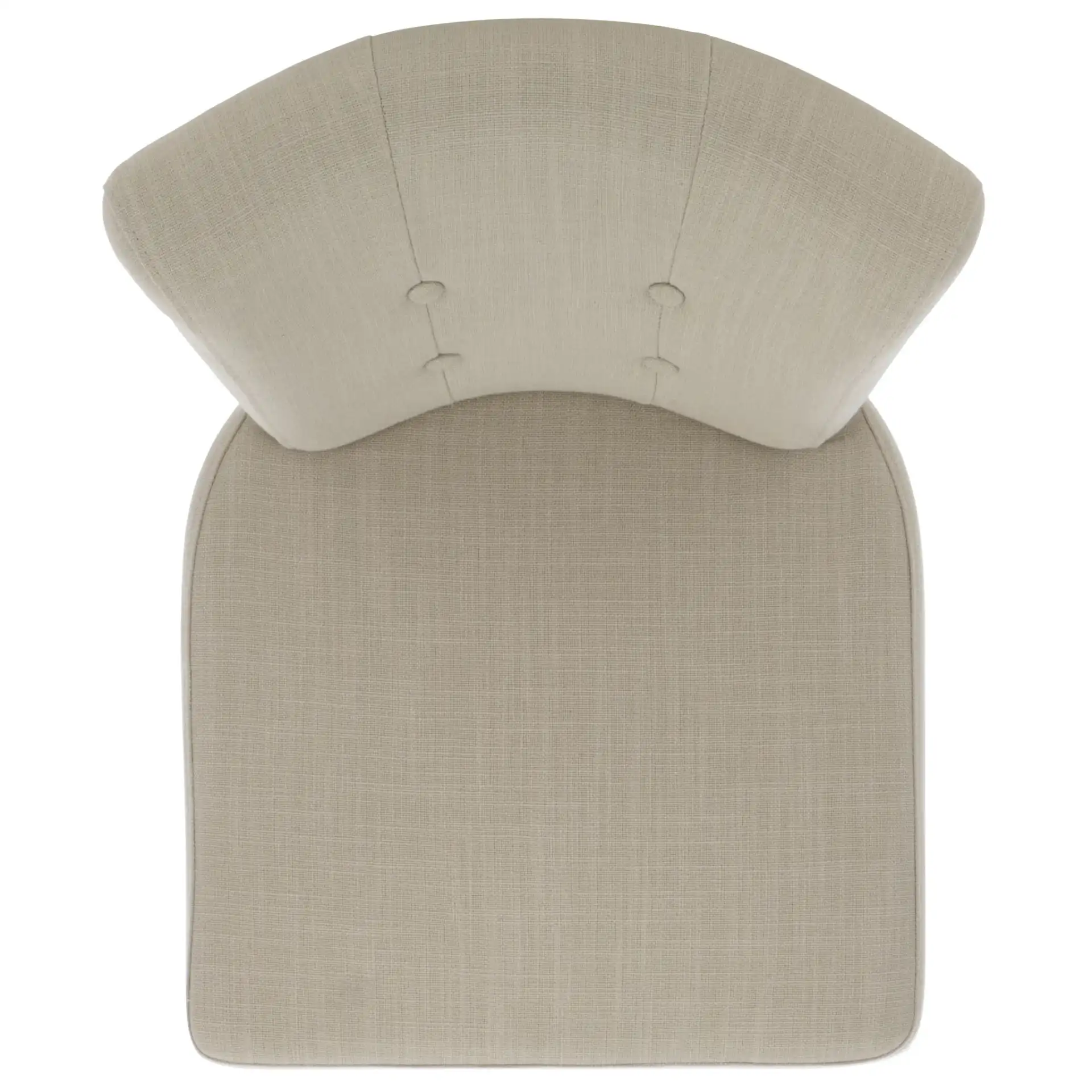 Addo Barstool in True Taupe, detail view