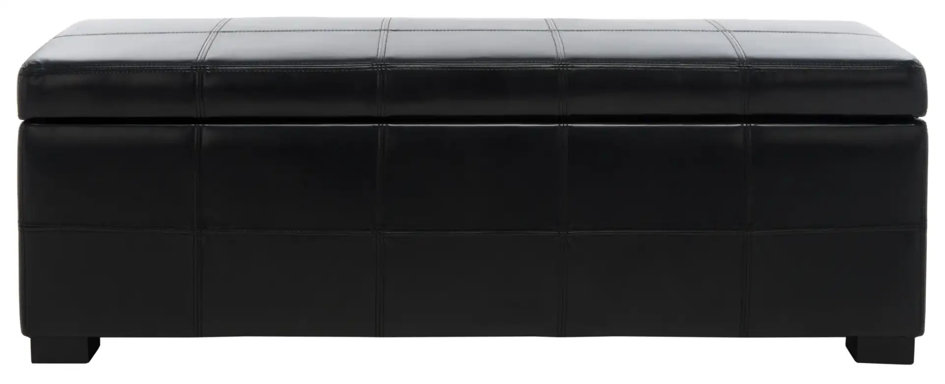 Madison Large Storage Bench in Stone