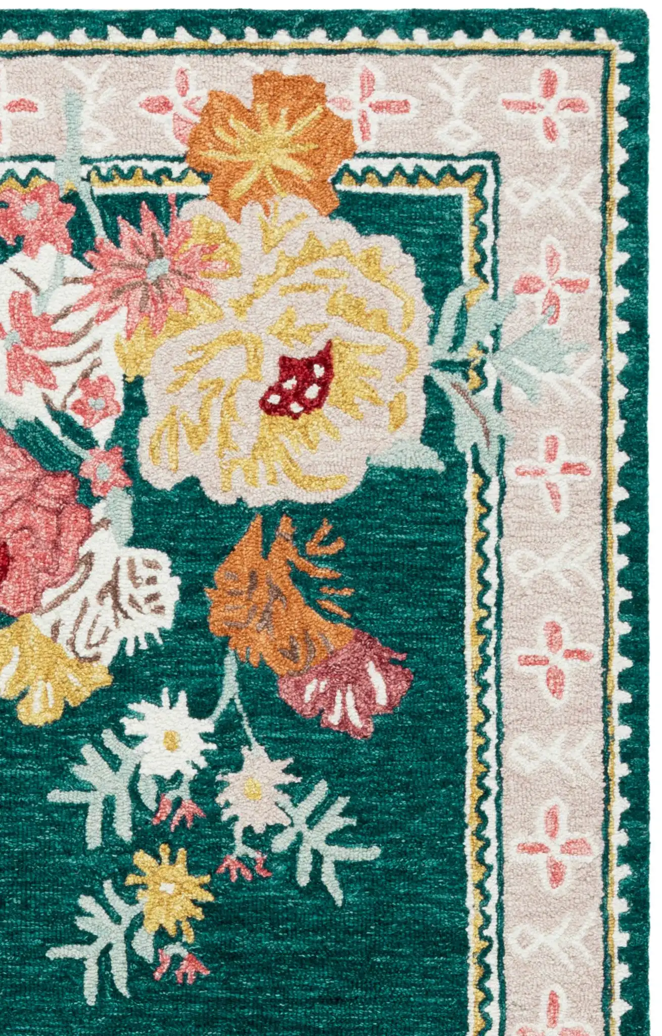 Dark Green / Pink