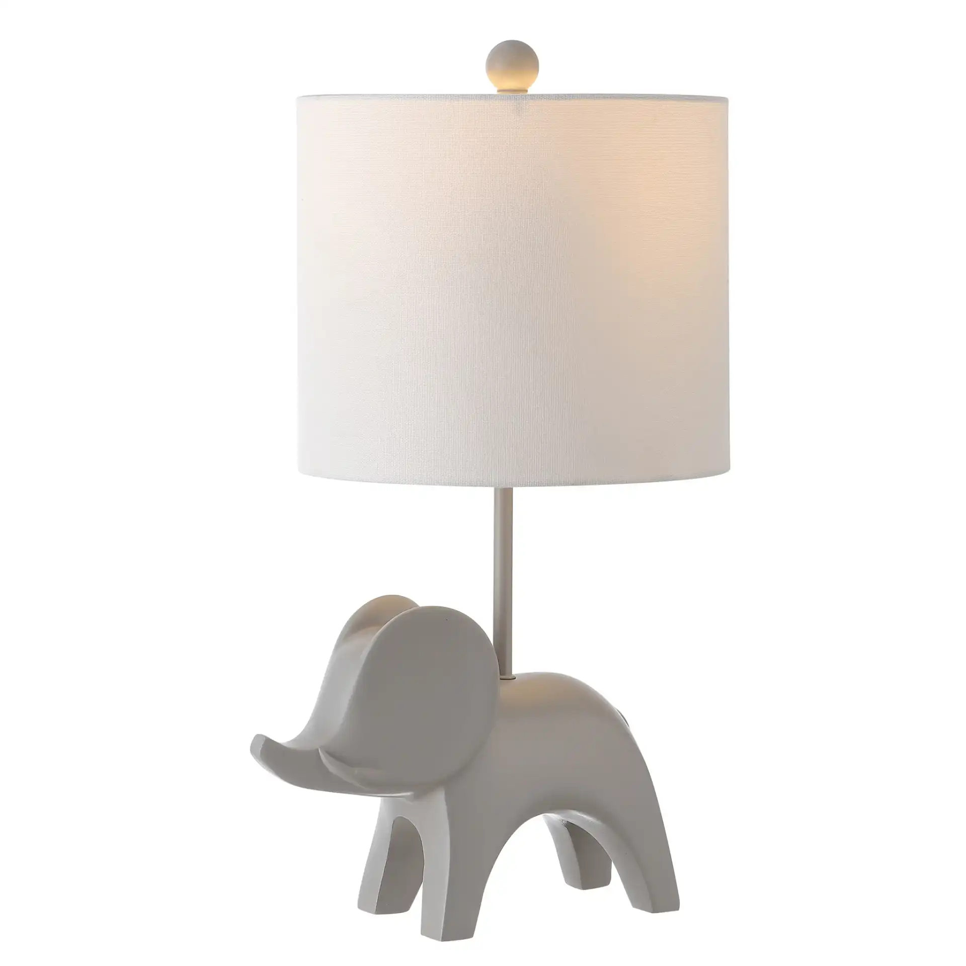 Ellie Elephant Lamp in Gray